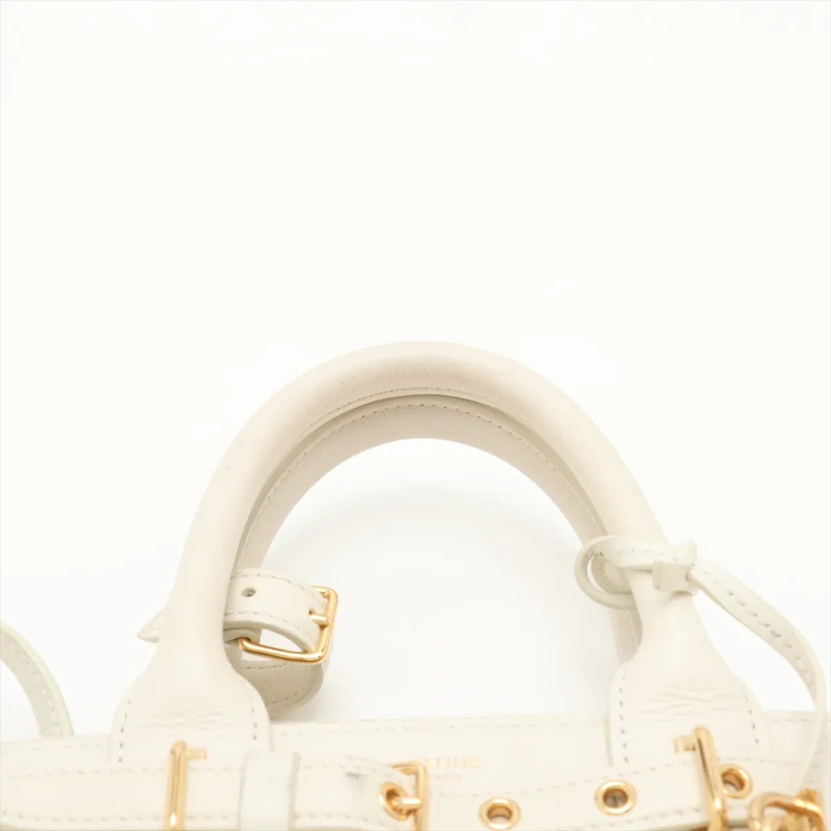 Conti Leather 2WAY Handbag White — view 6