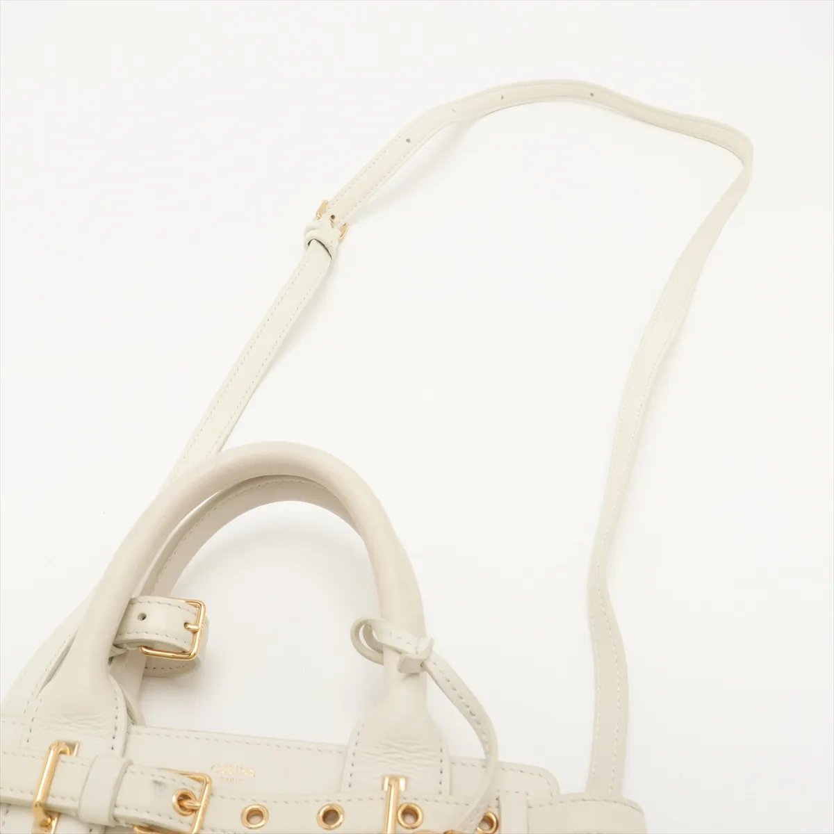 Conti Leather 2WAY Handbag White — view 7