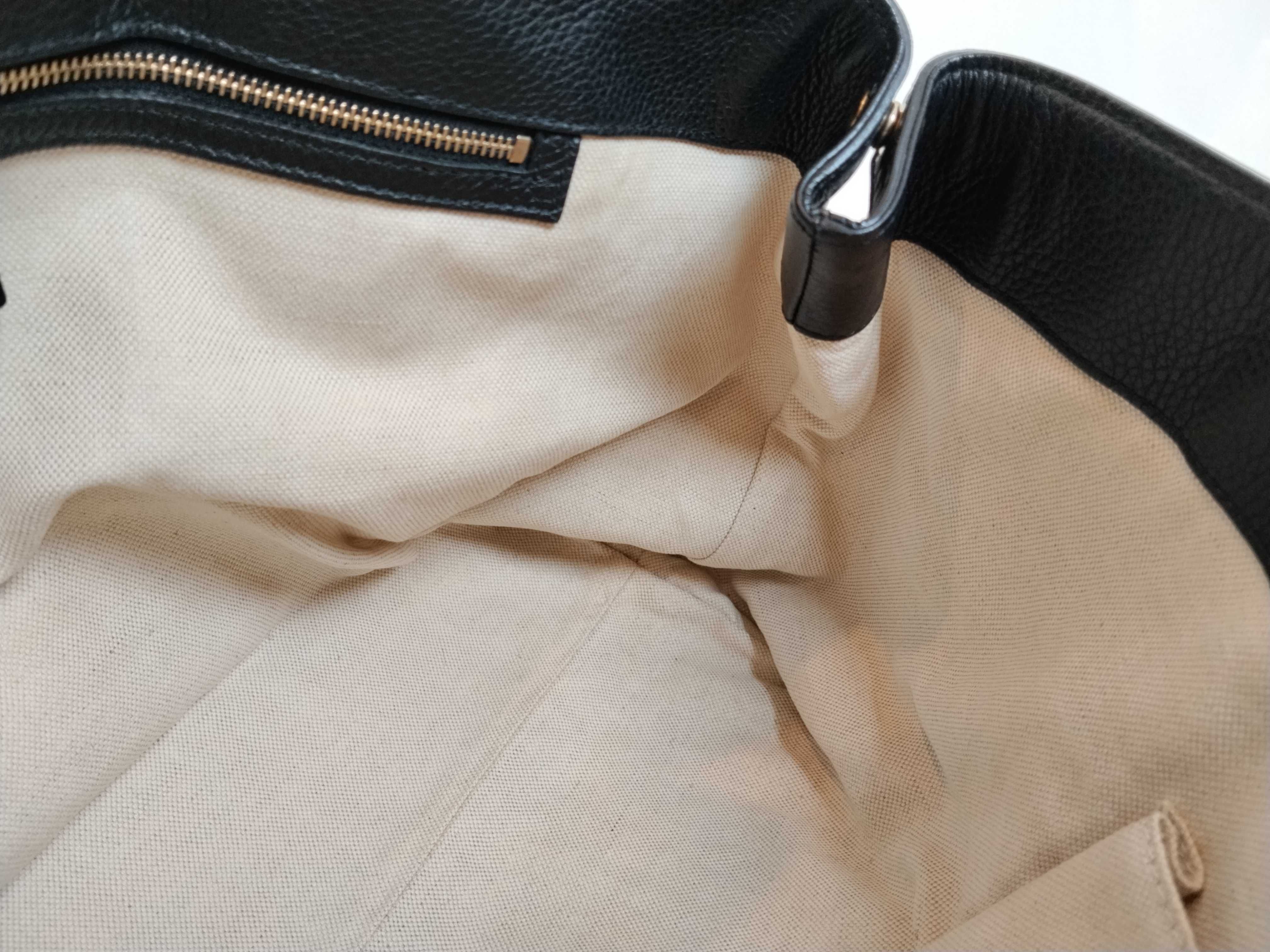 Miss GG Leather Tote Bag, Black, 353122 (Tote Bag) — view 9