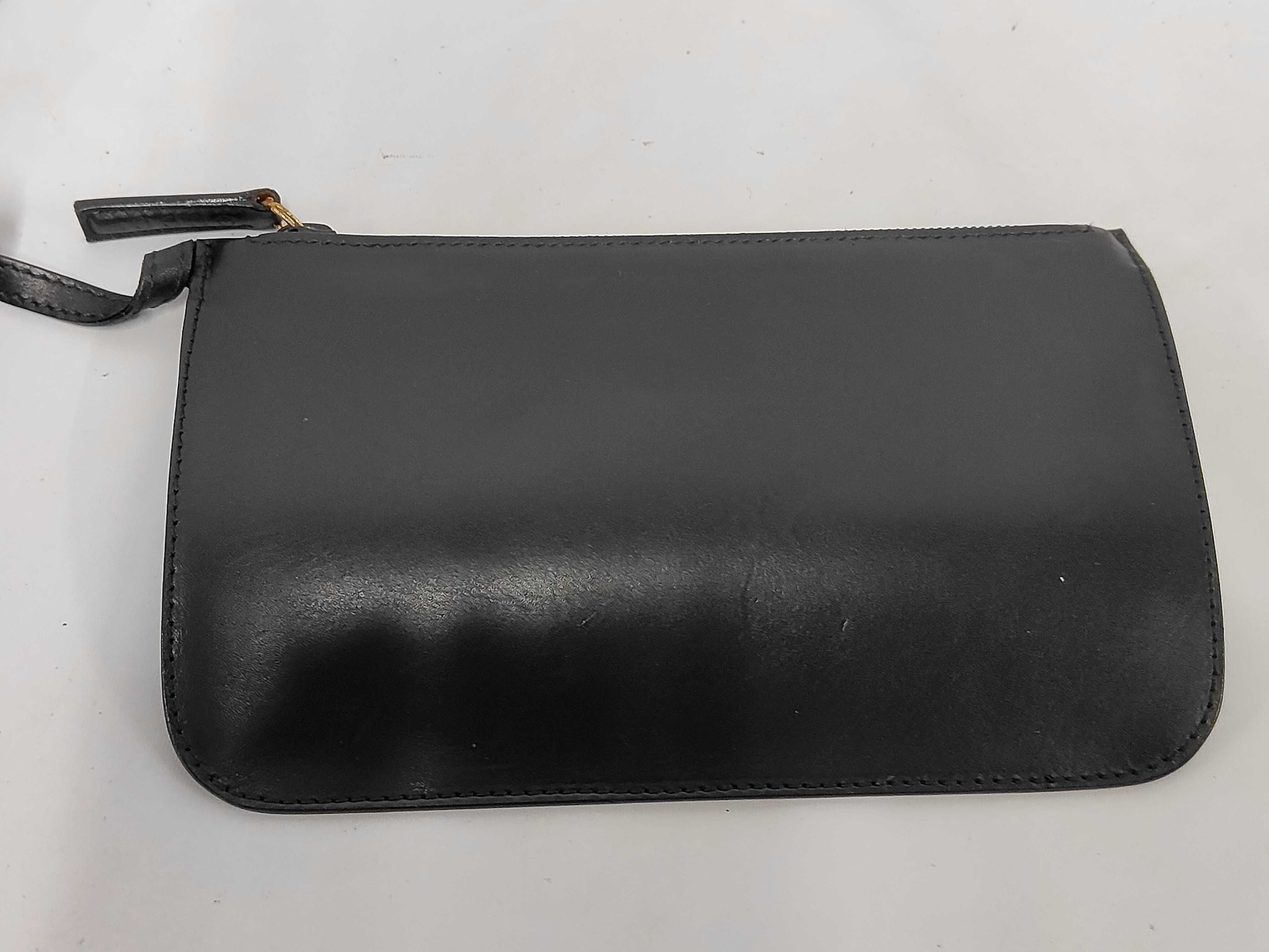 bag, black leather bag — view 10