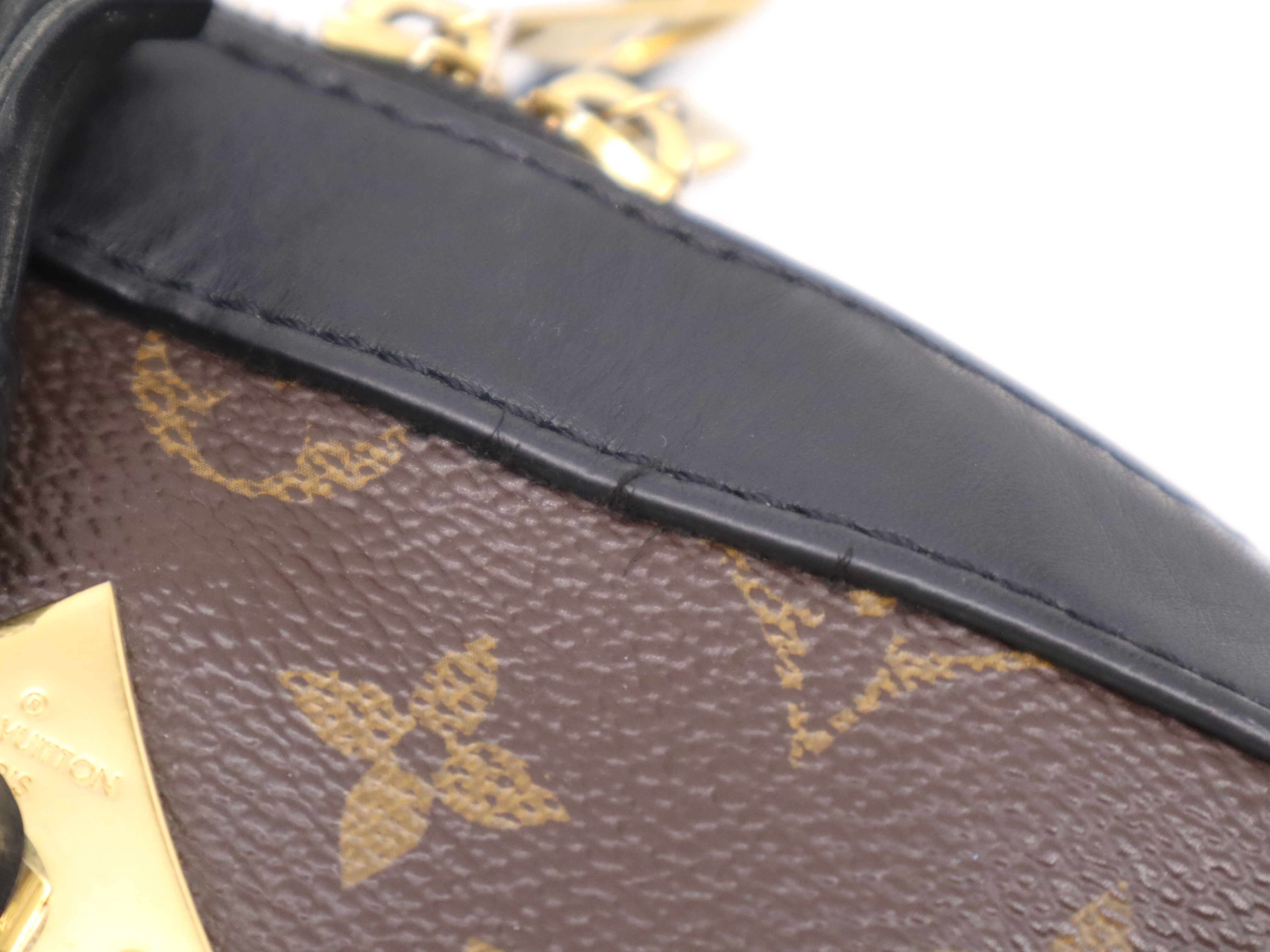 M43555 Monogram Saint-Onge Noir Shoulder Bag with Dust Bag — view 9