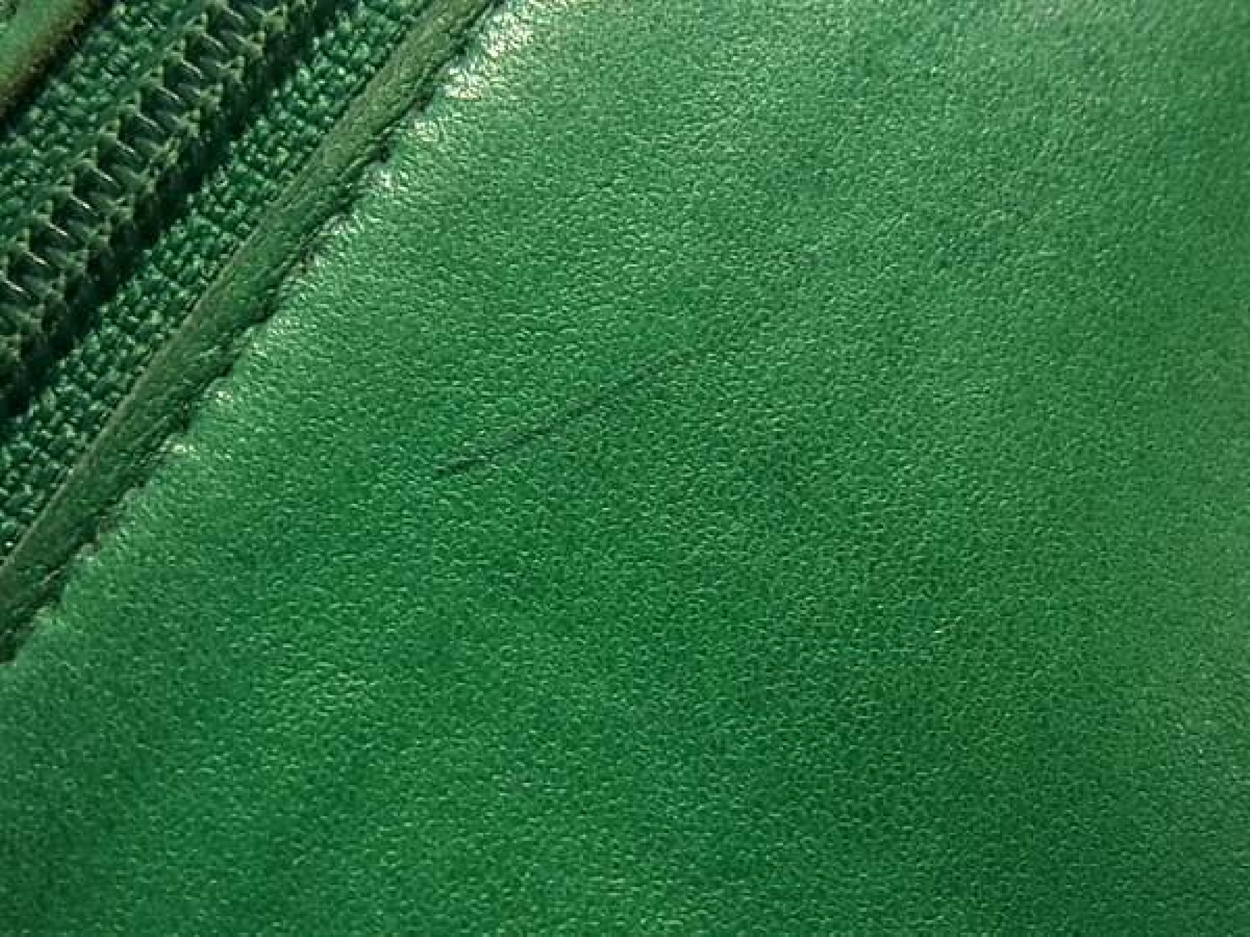 Cocomark Caviar Skin Bifold Long Wallet Billfold Coin Purse Card Holder Green Wallet — view 9