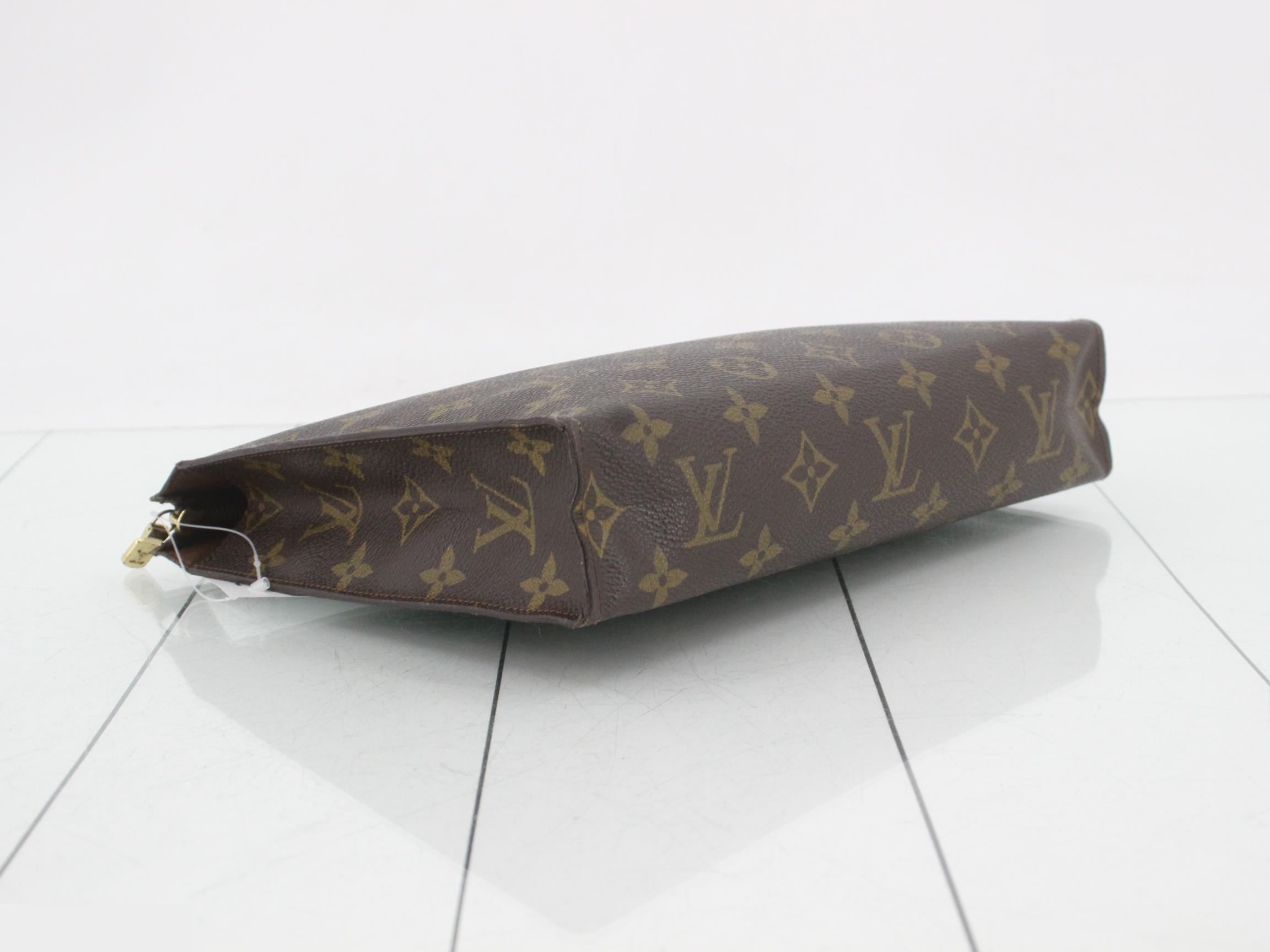 Monogram Clutch Bag/Cosmetic Pouch, Pochette Toilette 26 — view 5