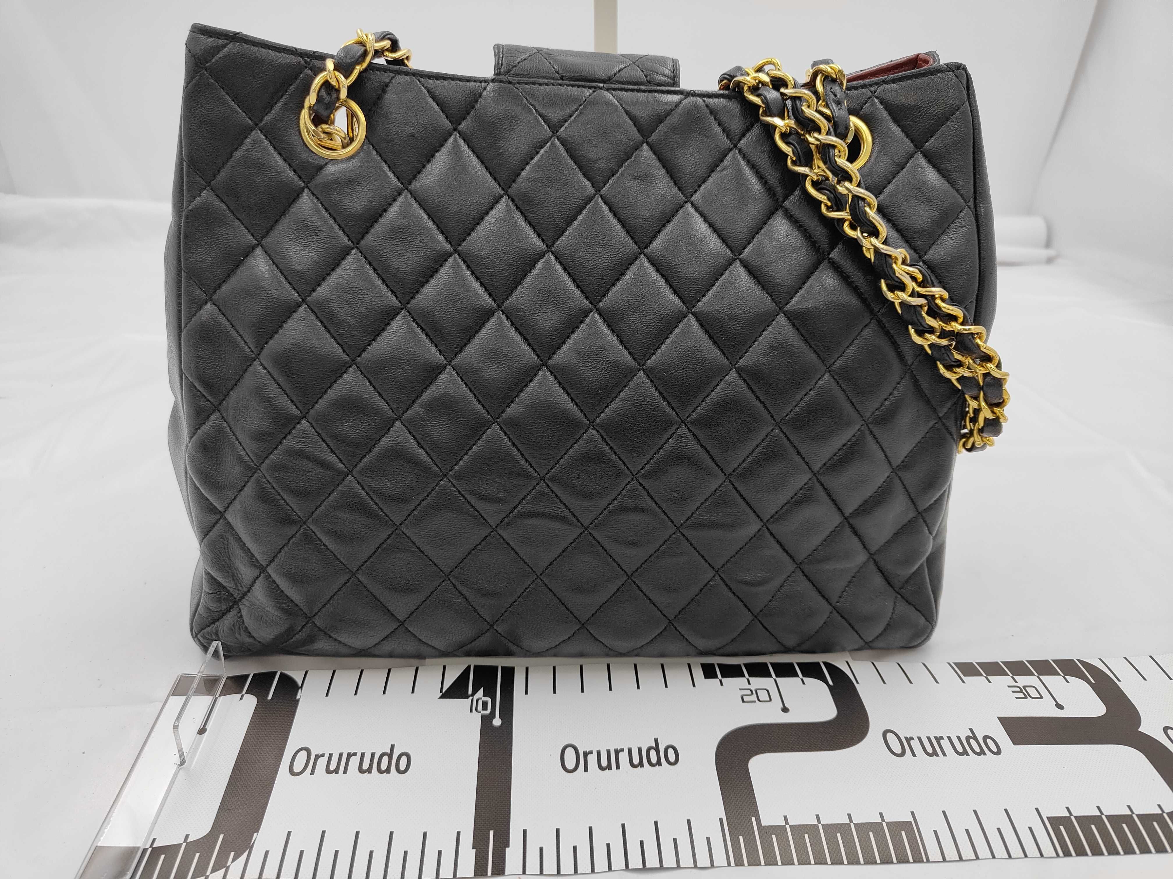 Coco Mark Turnlock Chain Tote Bag Shoulder Bag — view 2