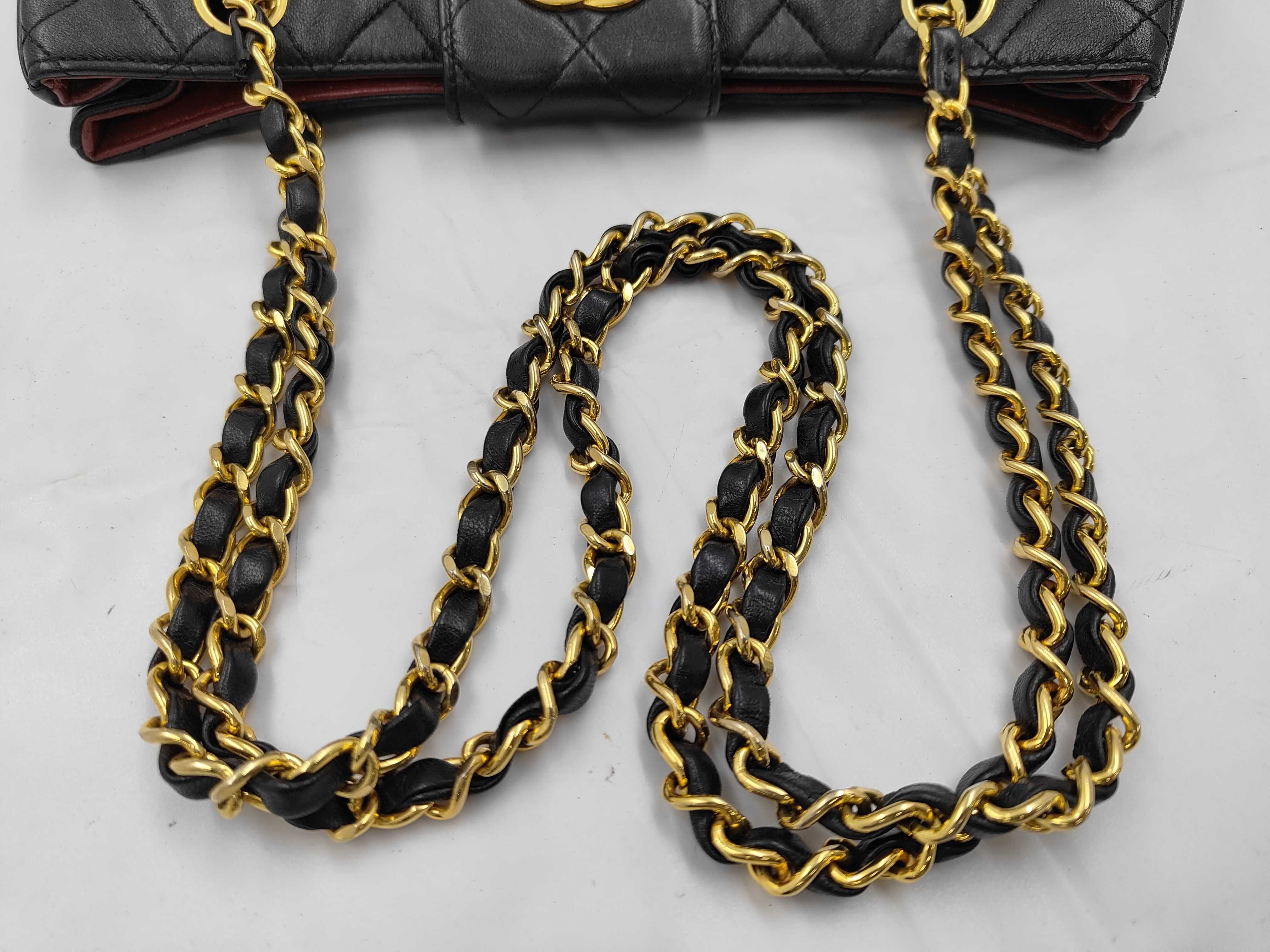 Coco Mark Turnlock Chain Tote Bag Shoulder Bag — view 3