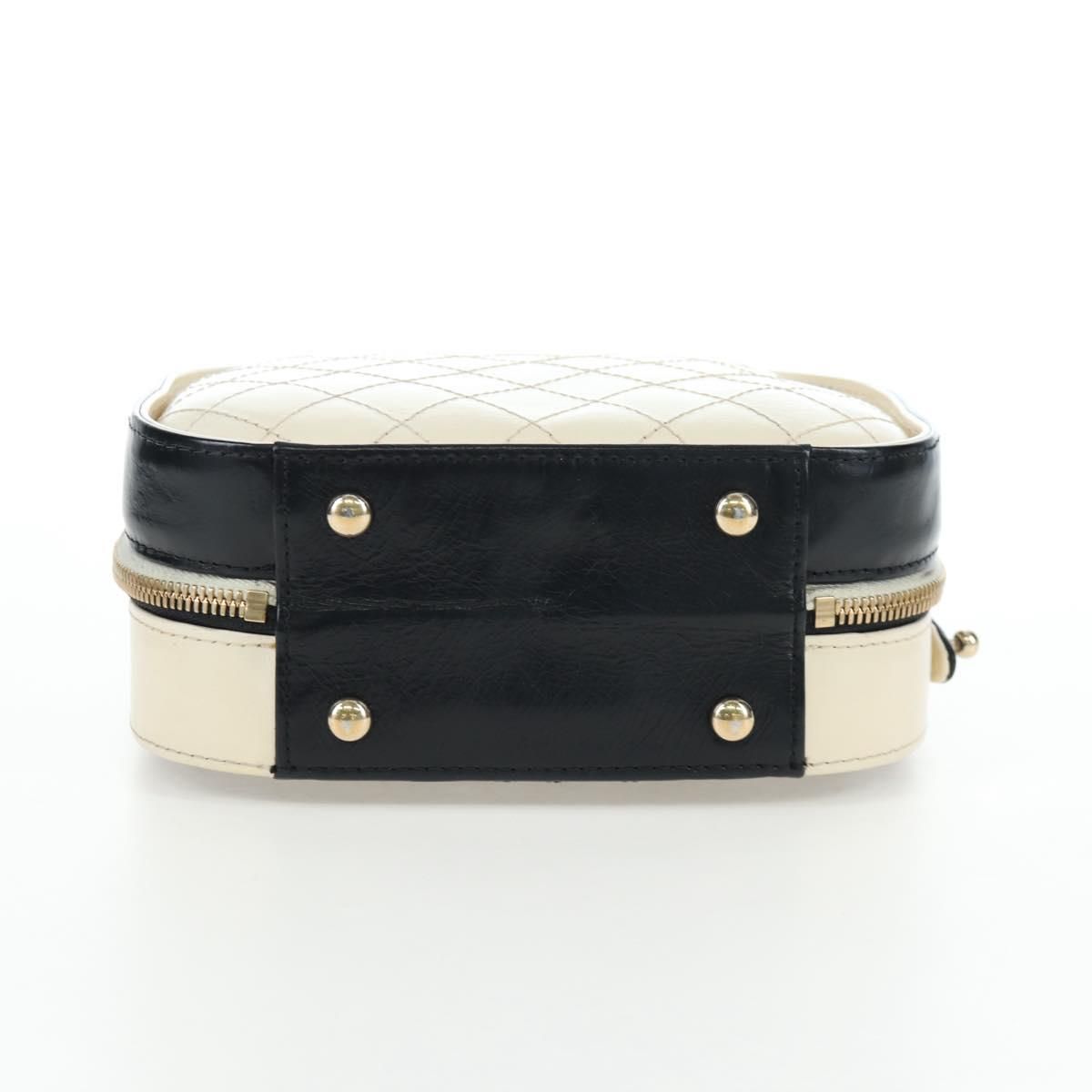 Small CC Quilted Crumpled Calfskin Vanity Case — view 5