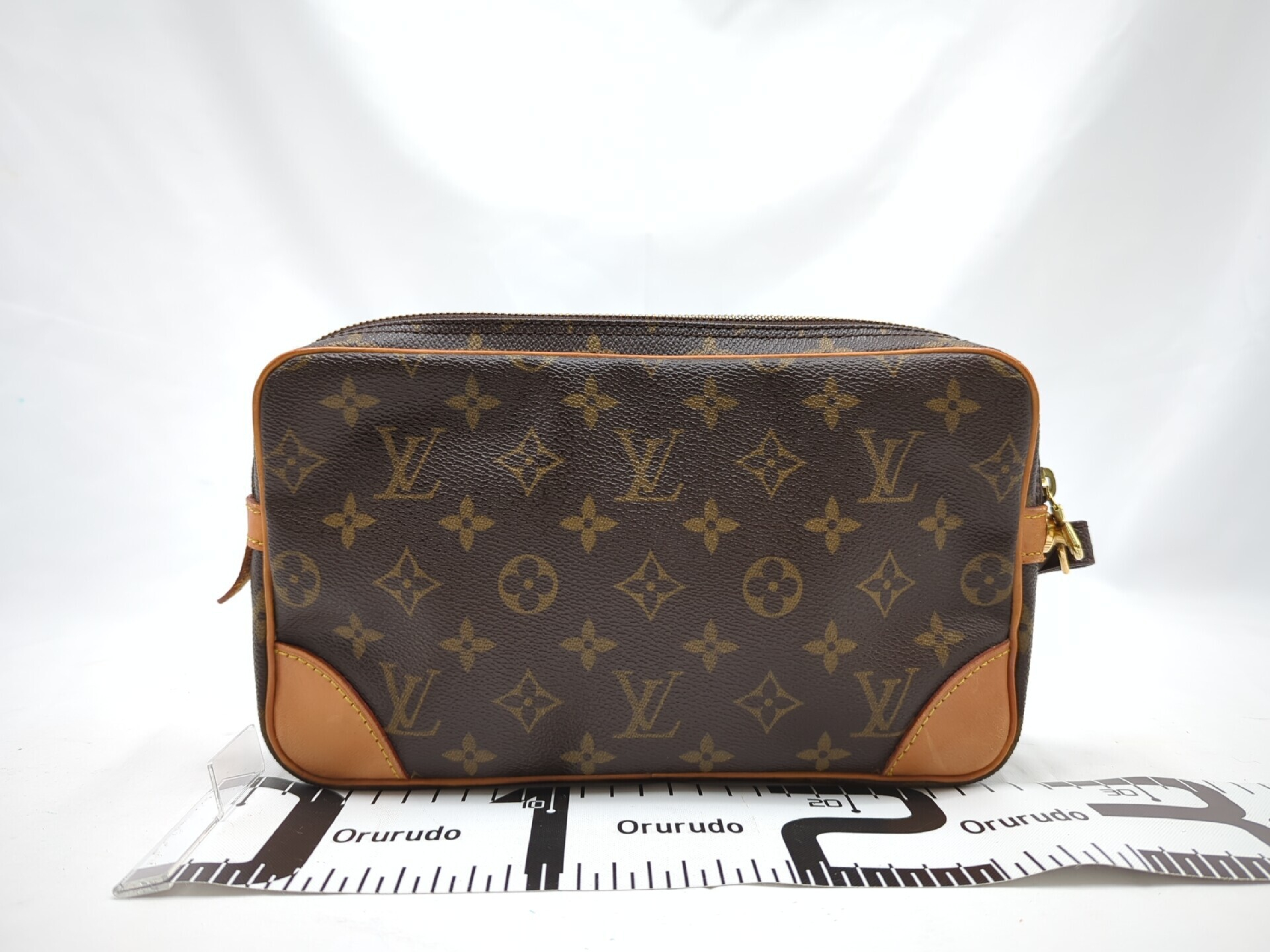 M51825 Monogram Marly Dragonne GM Clutch Bag — view 2