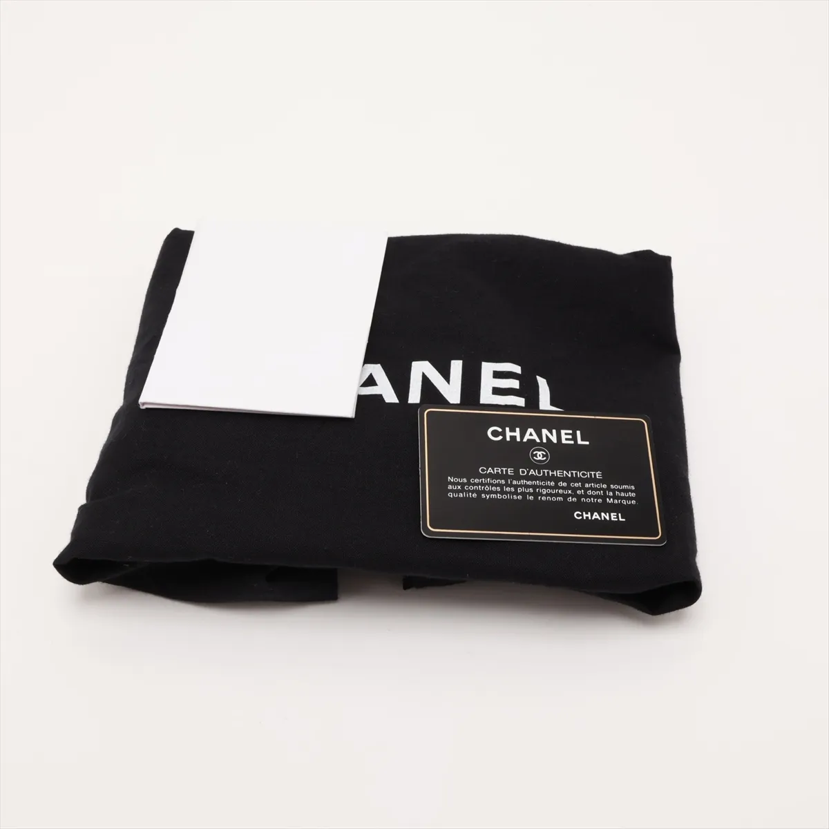 [Individually packaged] Chanel Large Matelassé 30 Caviar Skin Double Flap Double Chain Bag, Beige, Gold Hardware, 24004180, Serial Number 24, A58600 — view 9