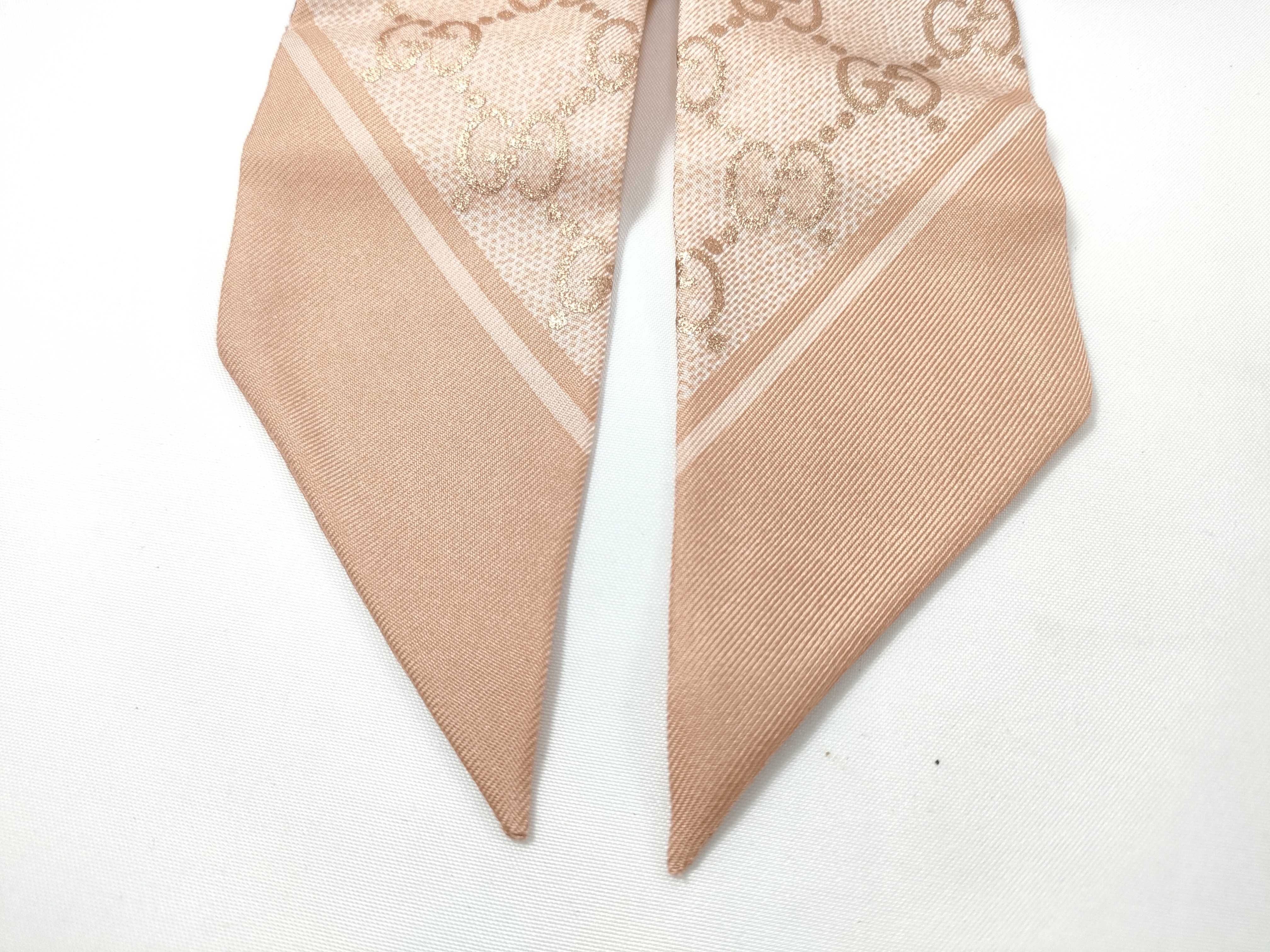 Brand New, Unused GG Ribbon Scrunchie 816541 (Includes Box and Bag) - Hair Accessory — view 8
