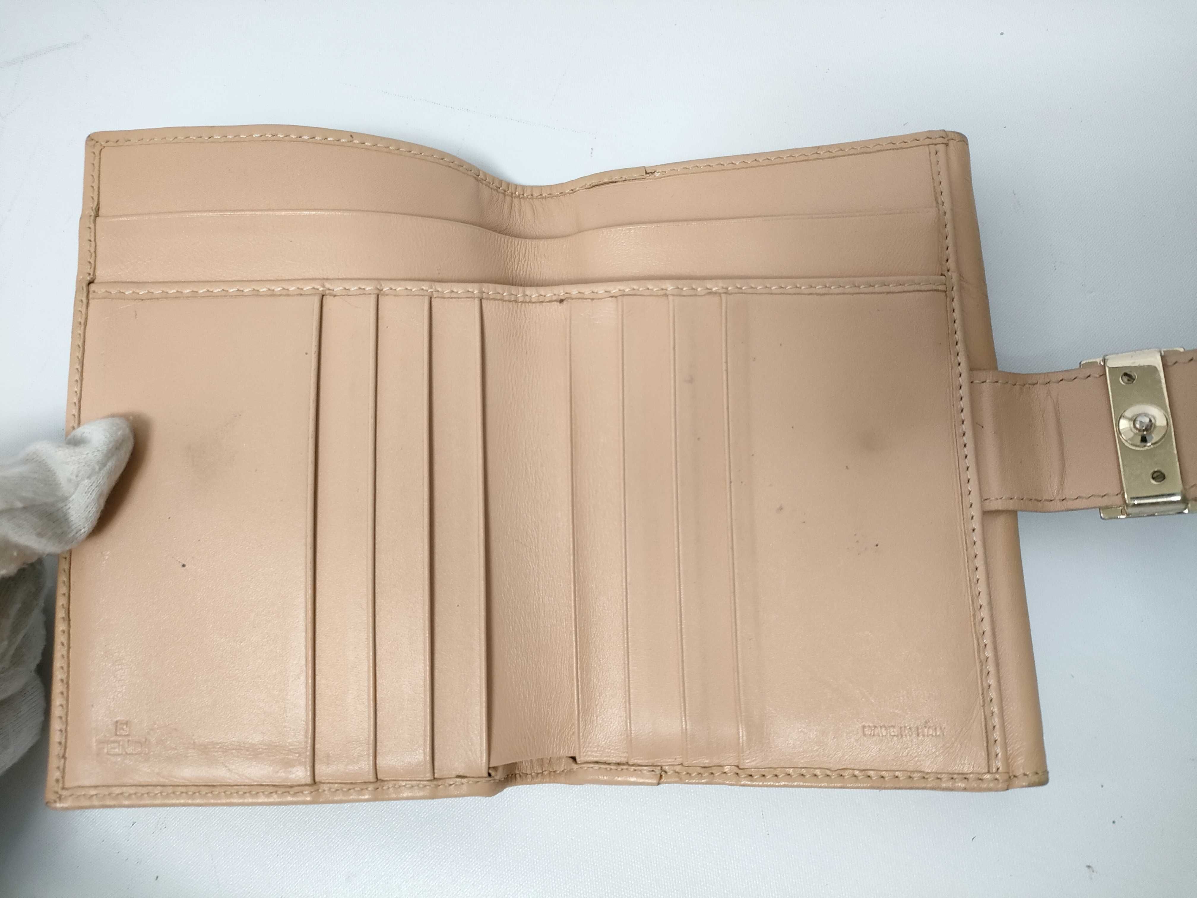 Zucca pattern Fendi bi-fold wallet Zucchino wallet — view 7