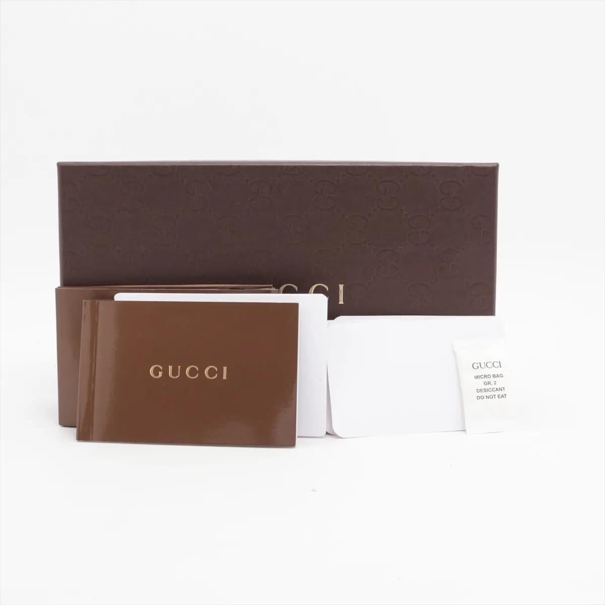 Interlocking G 449347 Leather Round Zip Wallet, Black, with G stamp. — view 8