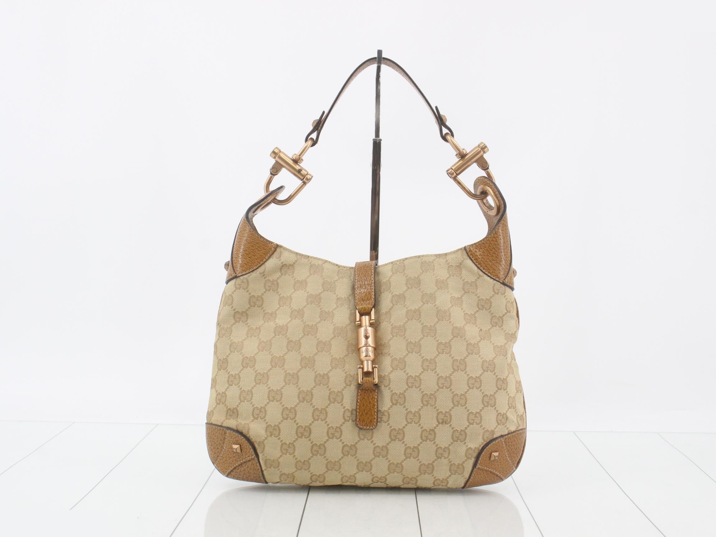 GG Canvas New Jackie Semi-Shoulder Bag