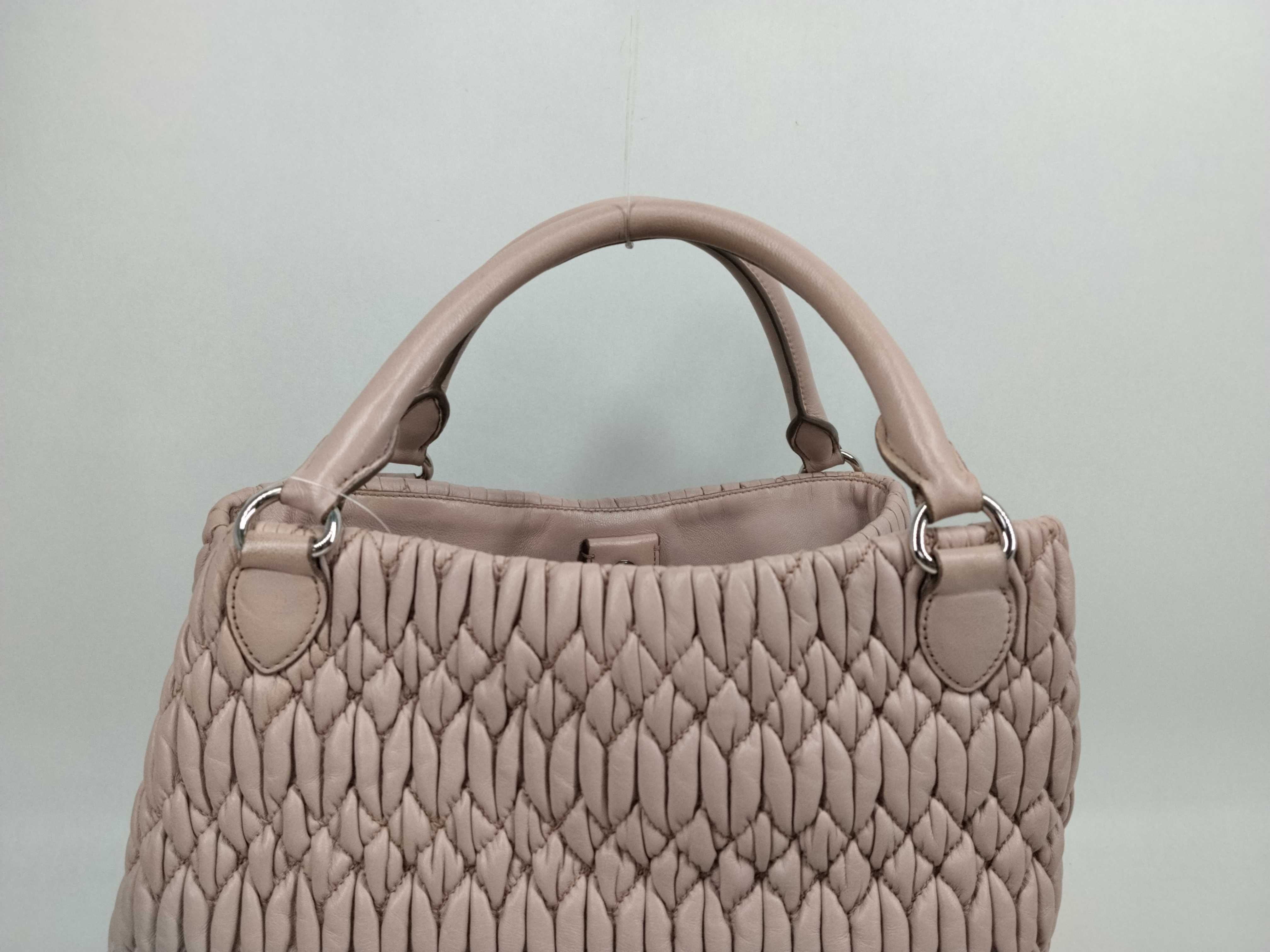 2-way/pink beige handbag — view 4