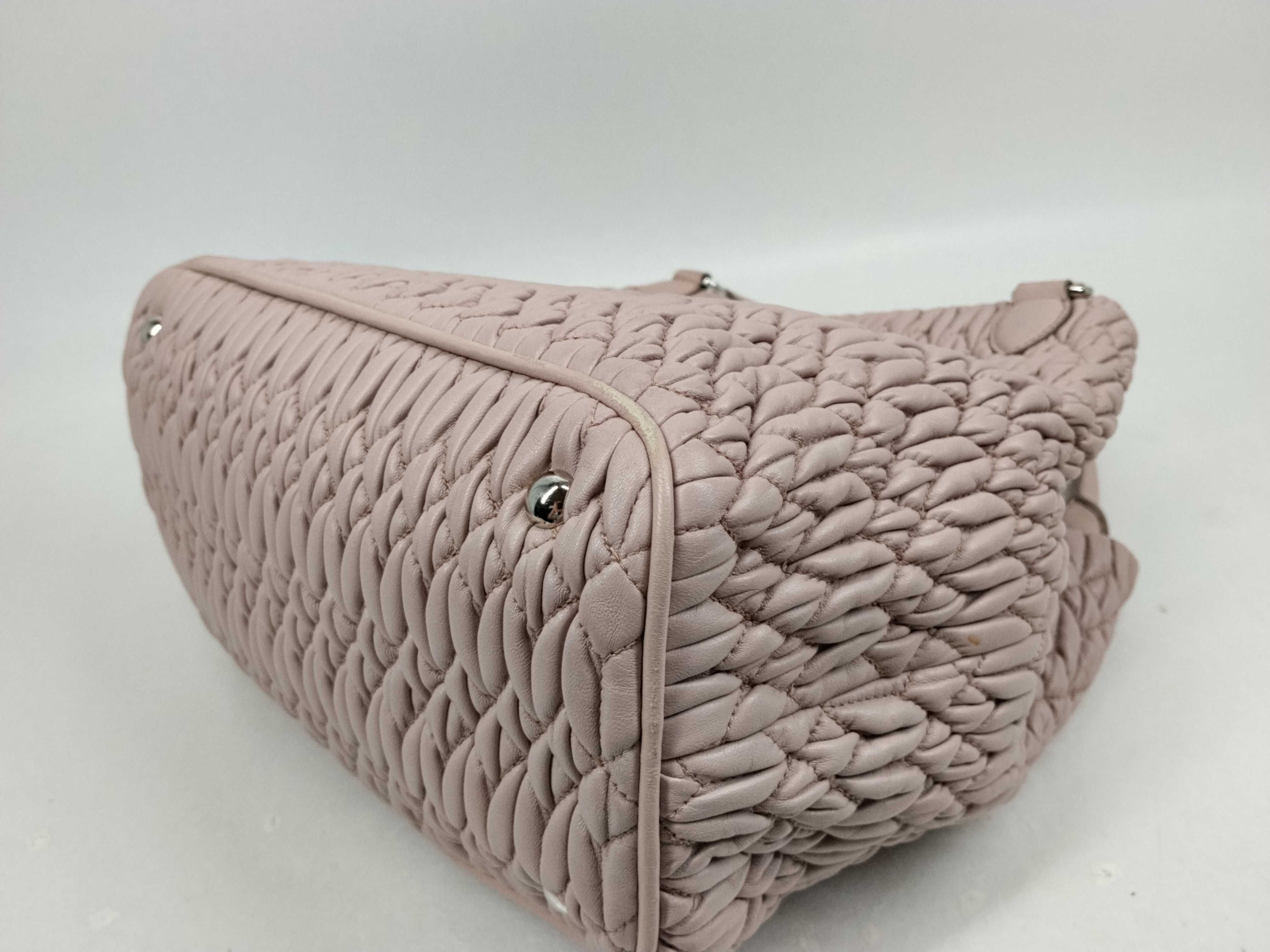 2-way/pink beige handbag — view 6