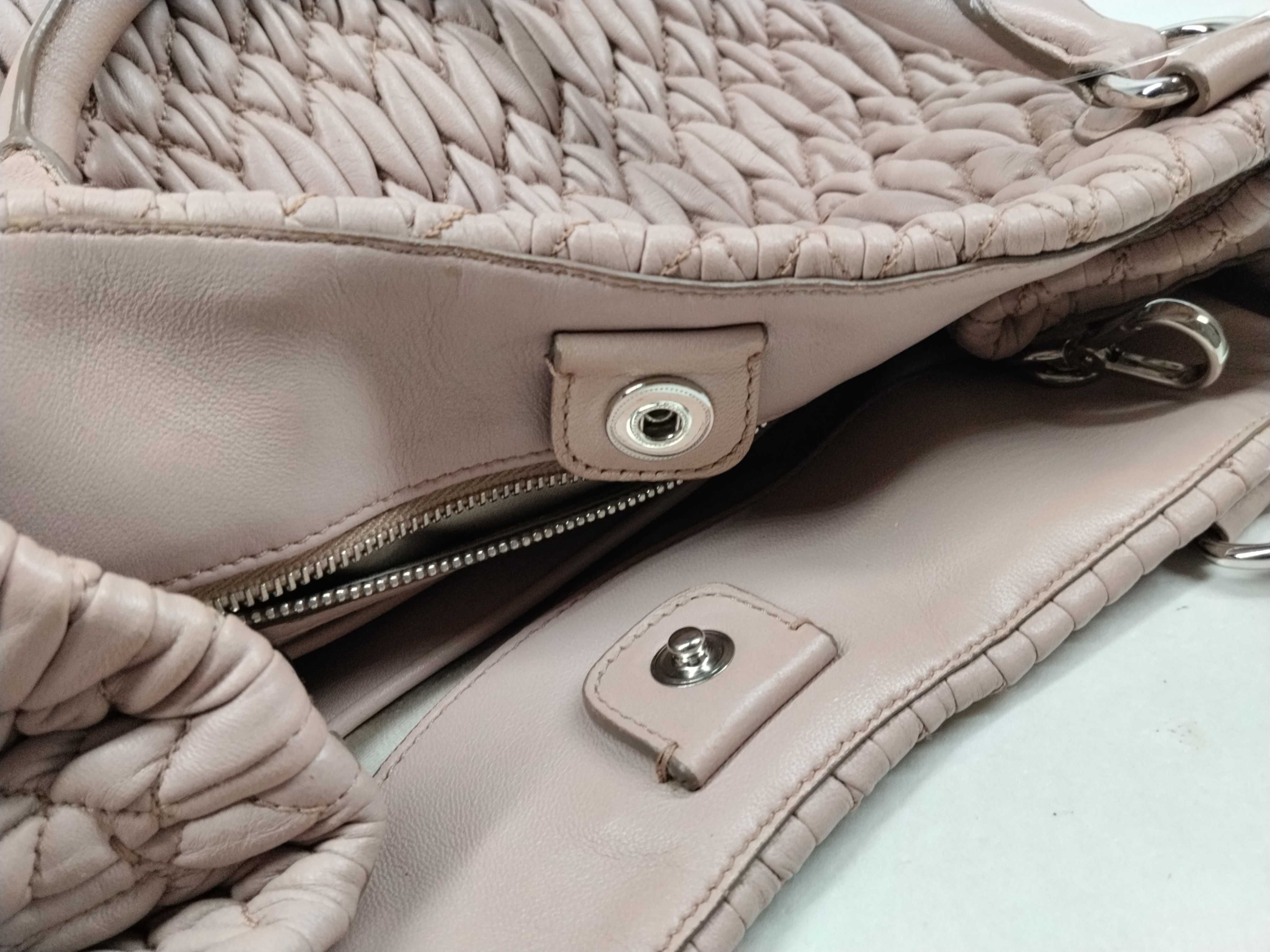 2-way/pink beige handbag — view 8