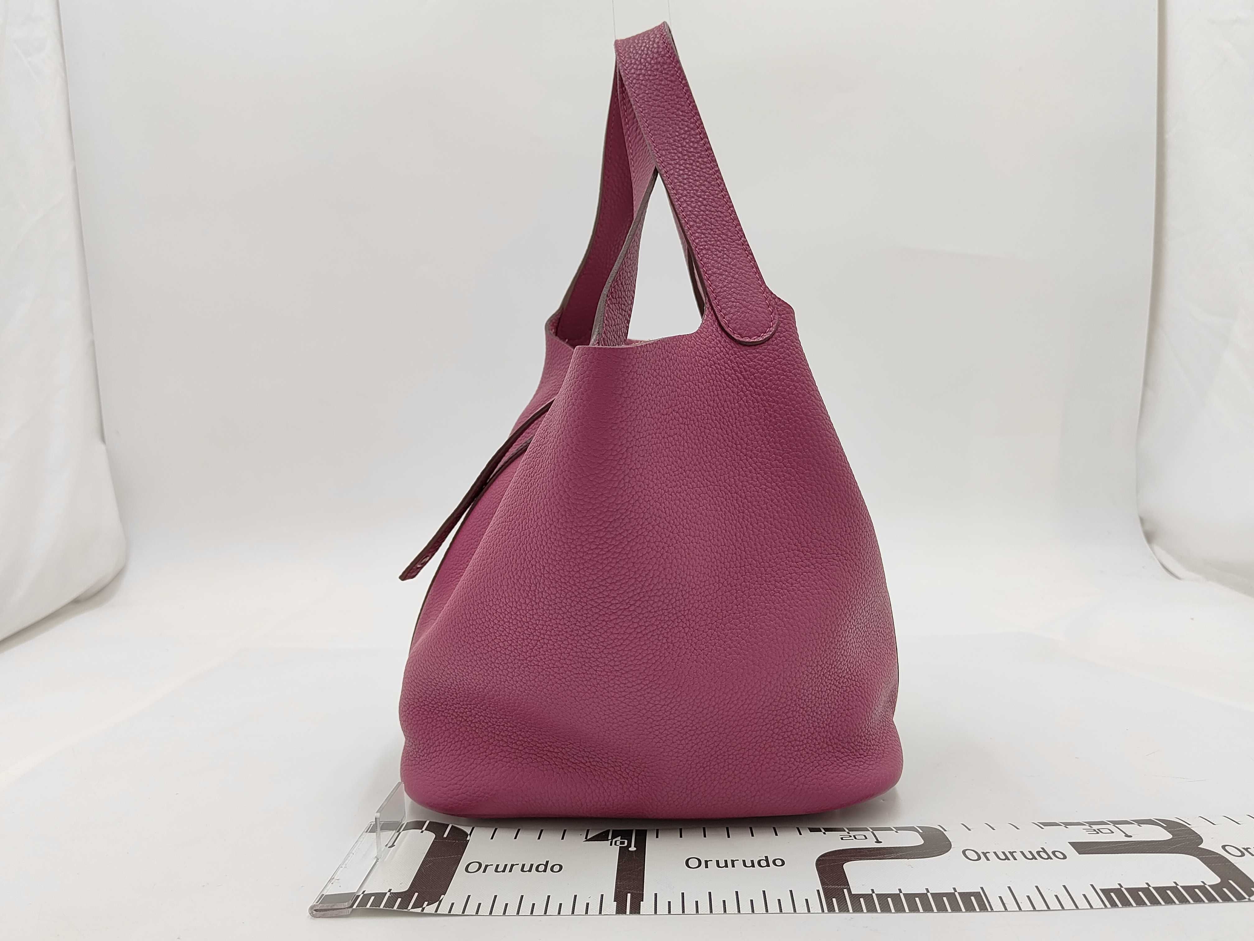 Picotin Lock MM060991CK-K5 Taurillon Clemence Leather P VP Handbag — view 2