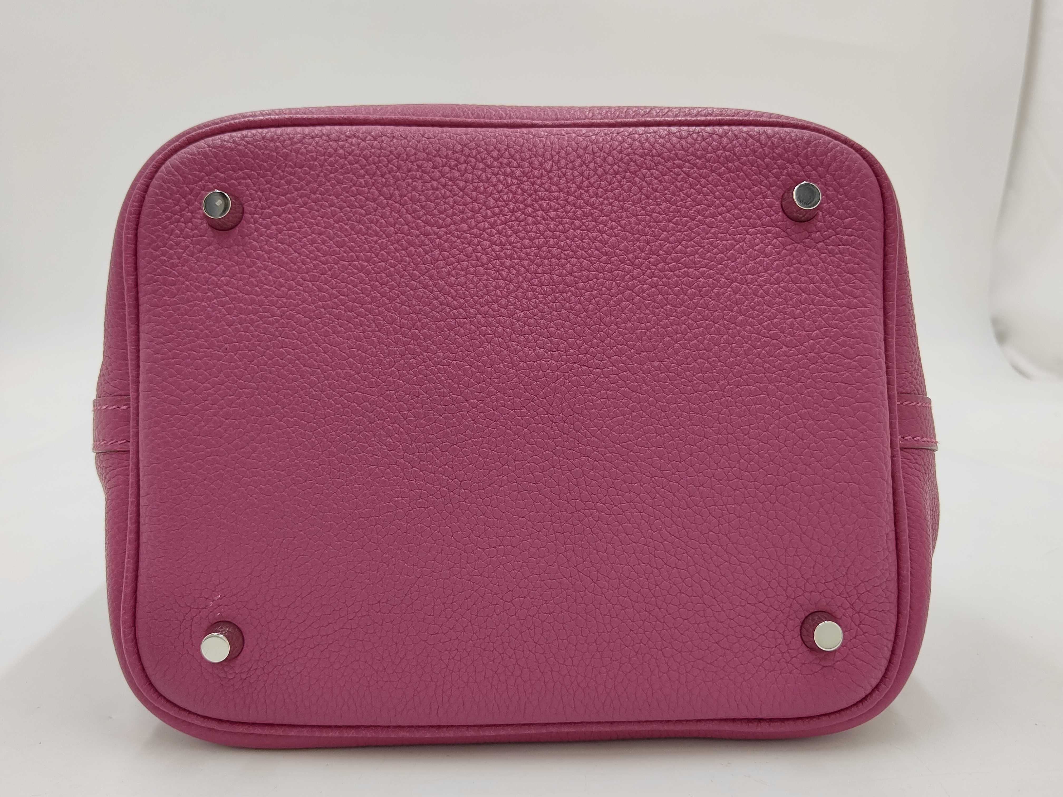 Picotin Lock MM060991CK-K5 Taurillon Clemence Leather P VP Handbag — view 3