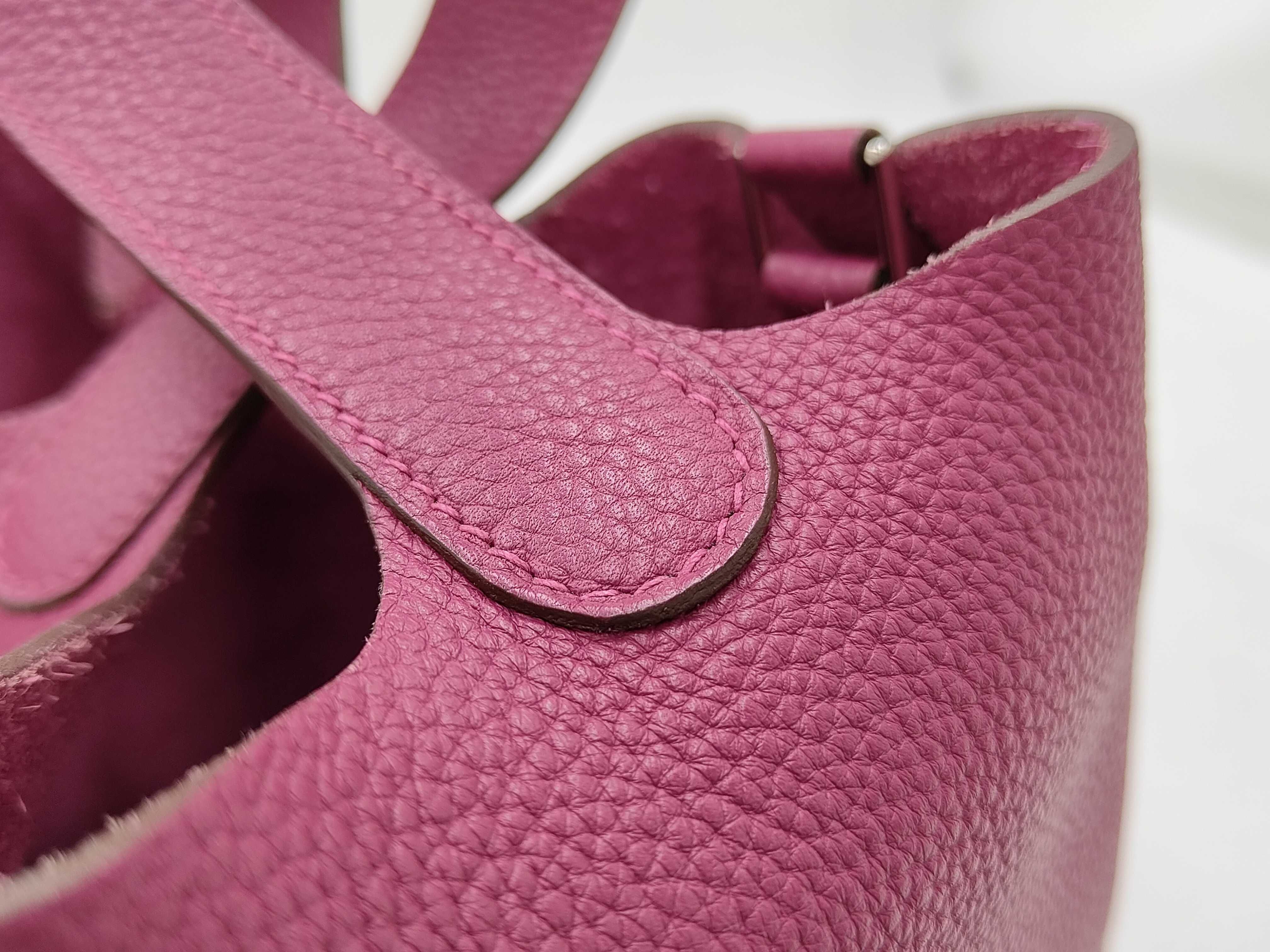 Picotin Lock MM060991CK-K5 Taurillon Clemence Leather P VP Handbag — view 7