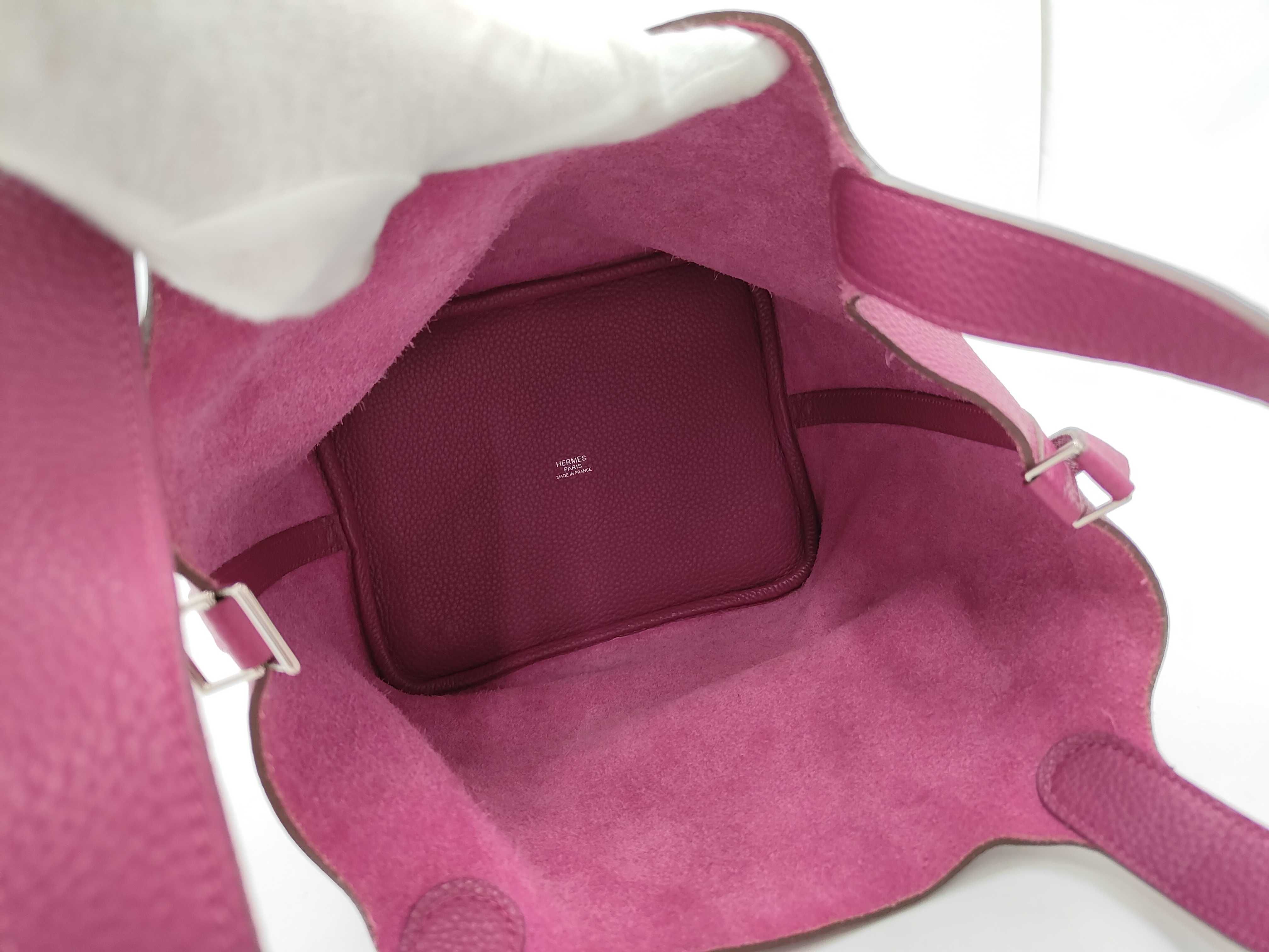 Picotin Lock MM060991CK-K5 Taurillon Clemence Leather P VP Handbag — view 9