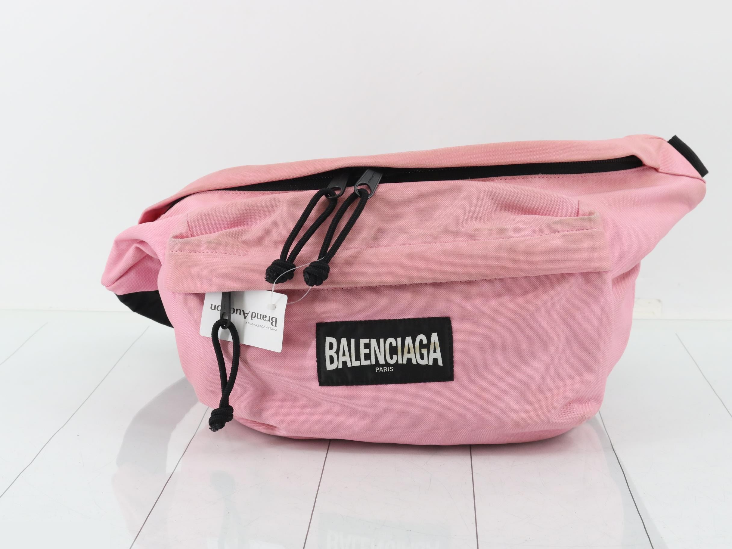 Body bag, canvas, pink