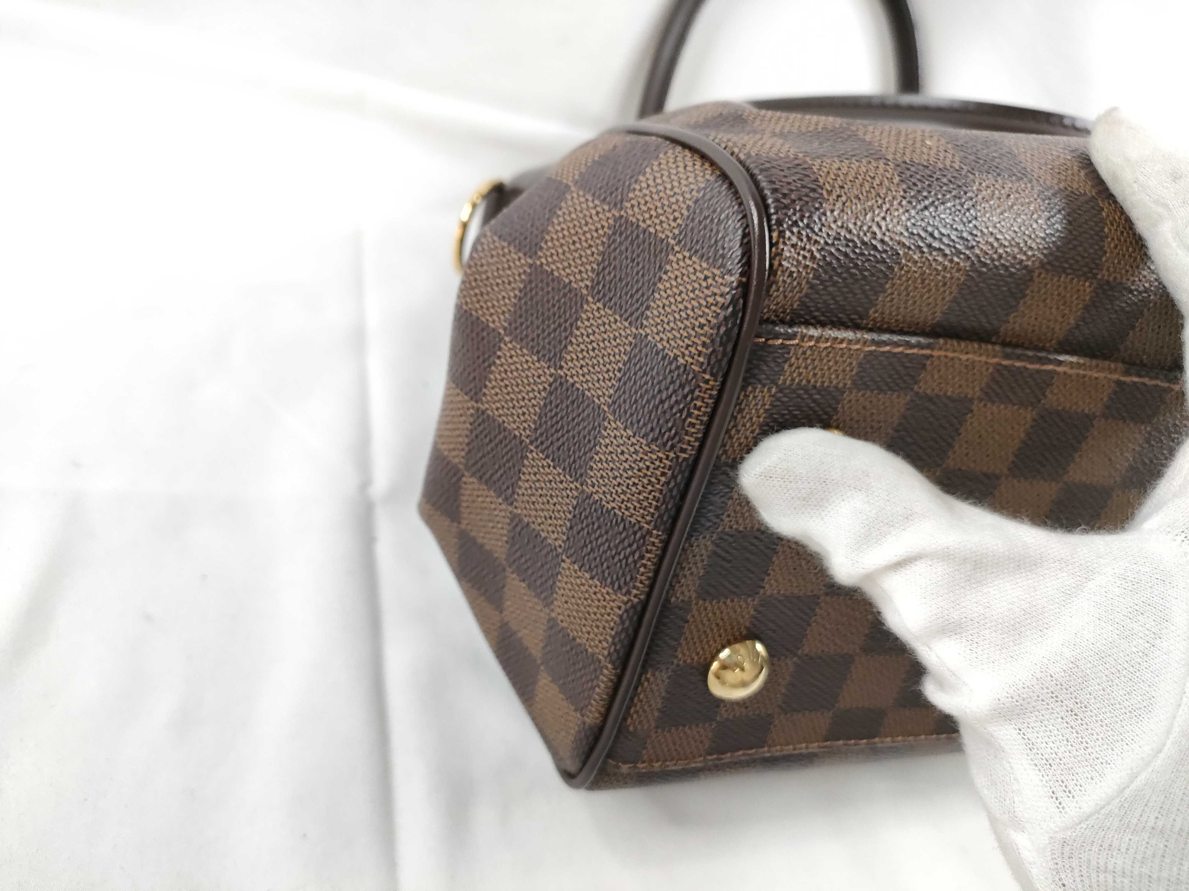 Damier Louis Vuitton Brown Damier Trevi PM N51997 2-Way Handbag — view 3