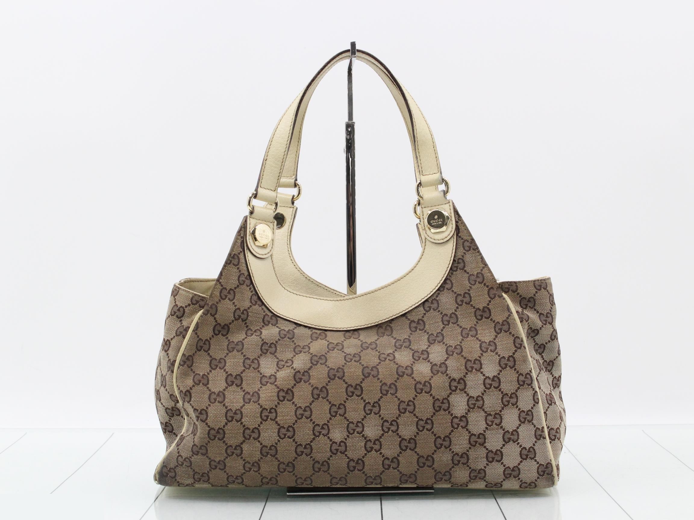 GG Canvas Leather Handbag — view 2