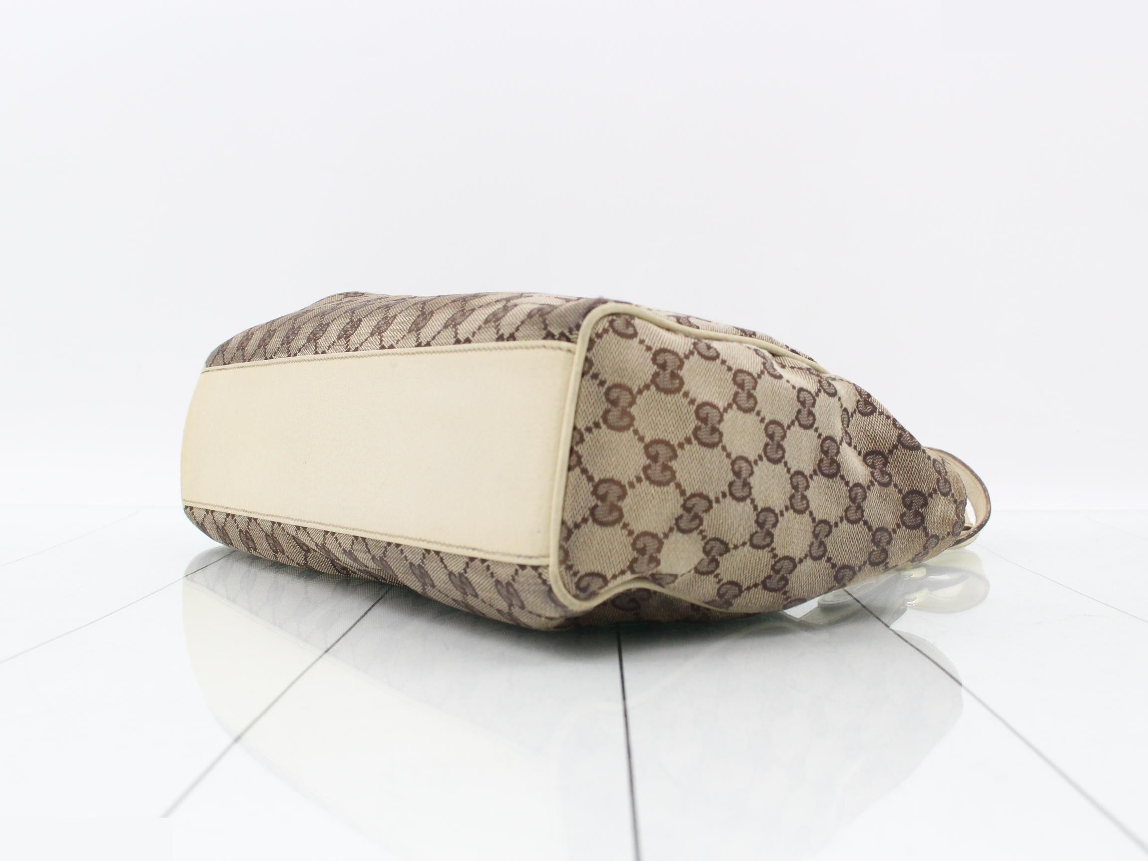 GG Canvas Leather Handbag — view 6