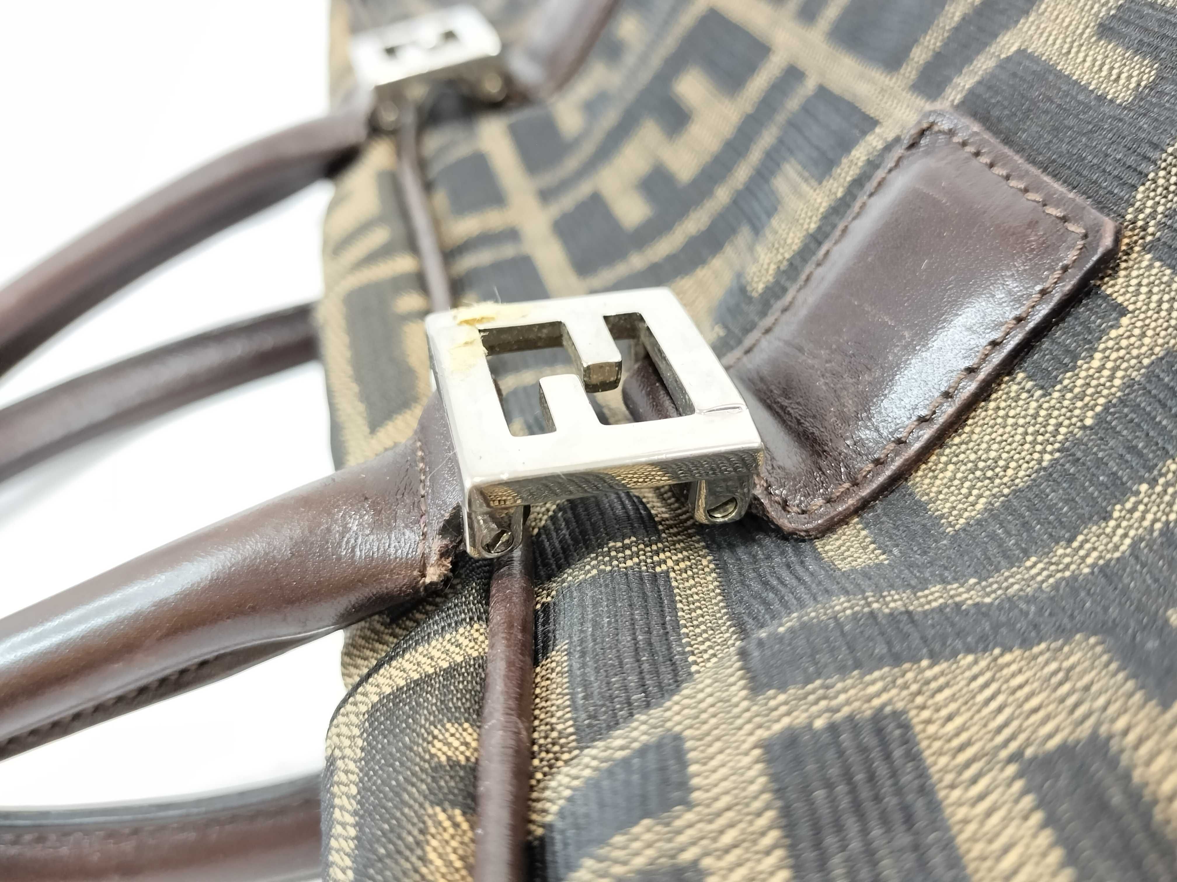 Zucca pattern briefcase business handbag business bag — view 5