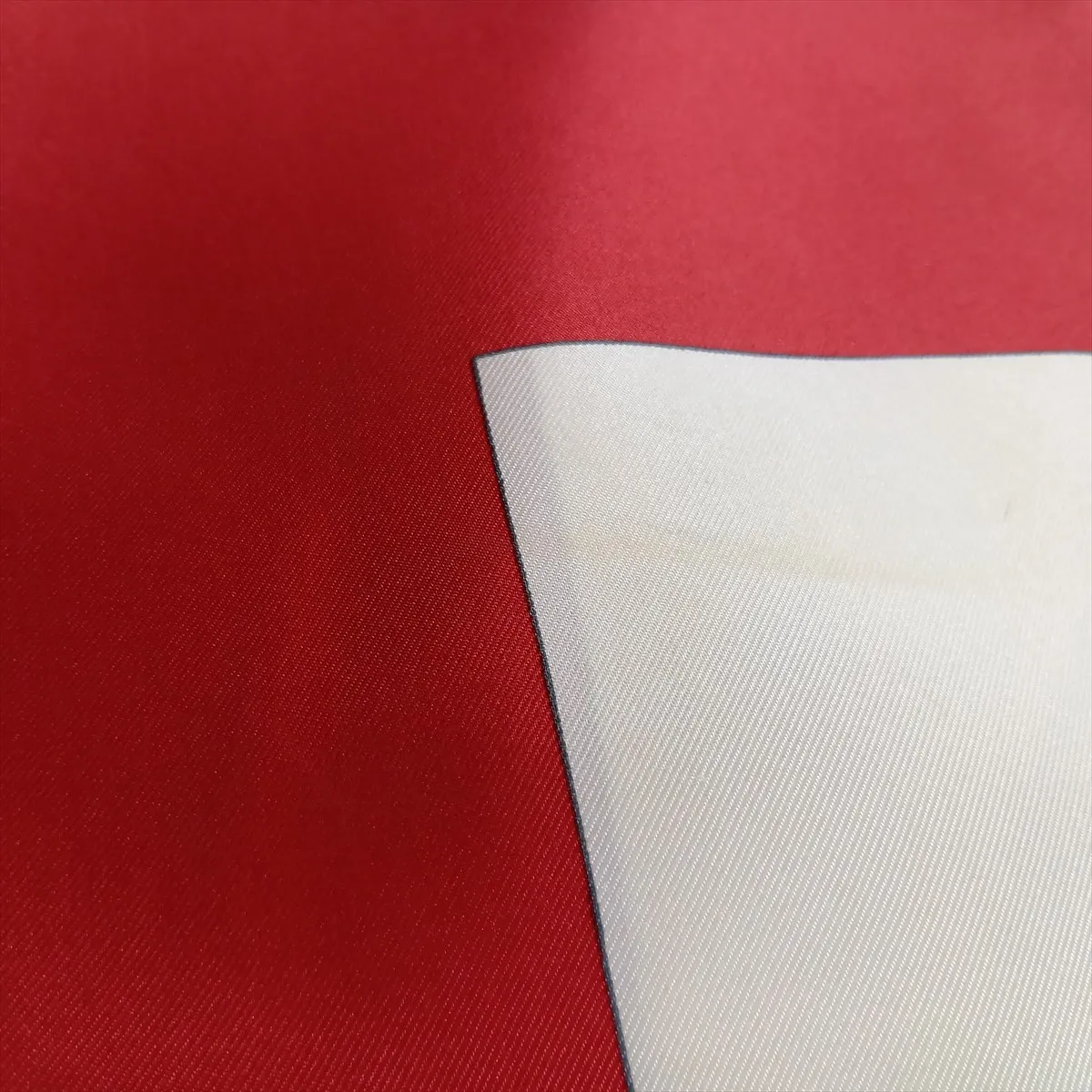 Carre 90 BRIDES de GALA (ceremonial horse bridle) scarf, silk, red. Shows signs of wear, — view 9