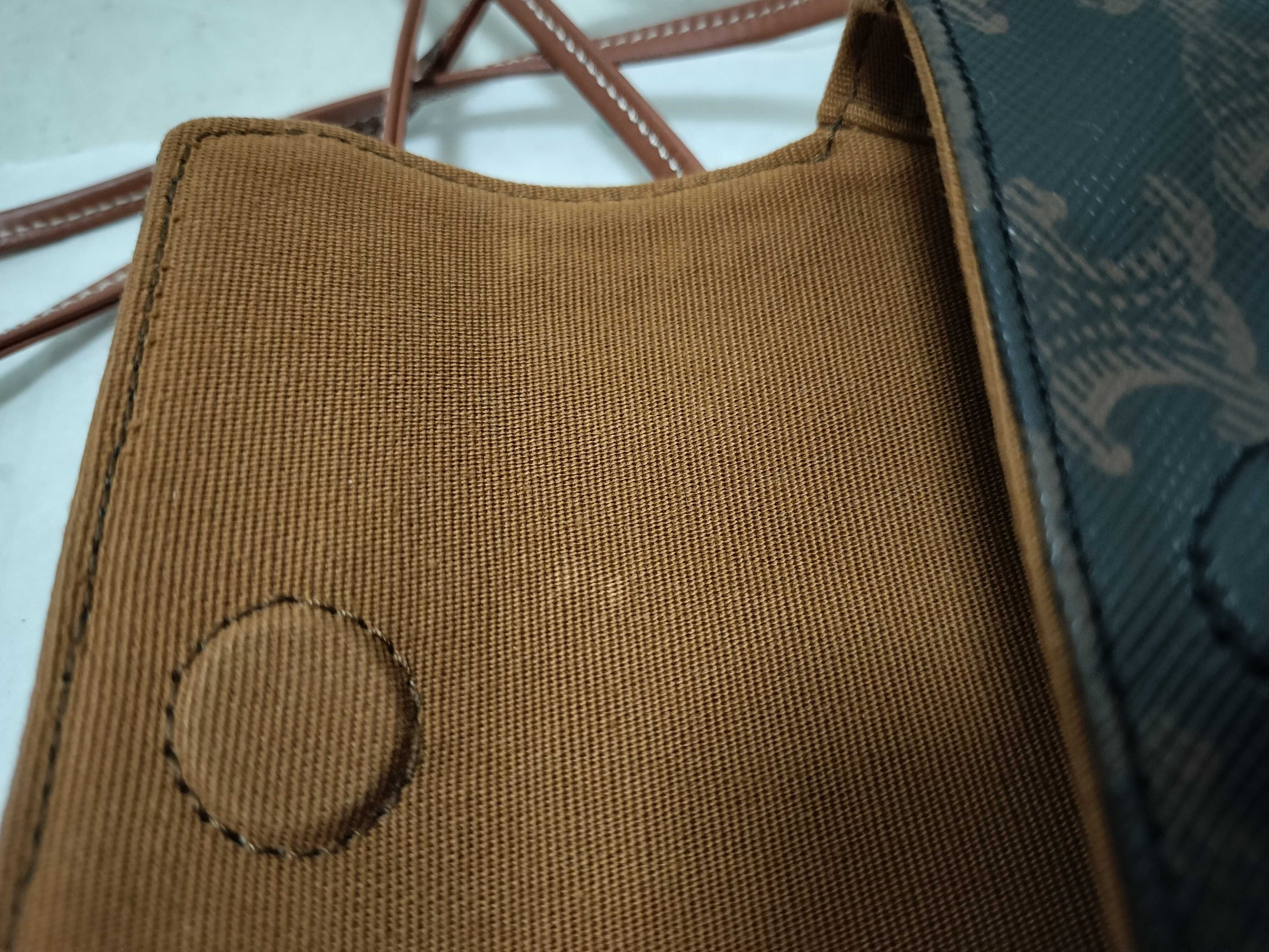 Triomphe Mini Triangle Shoulder Bag — view 12