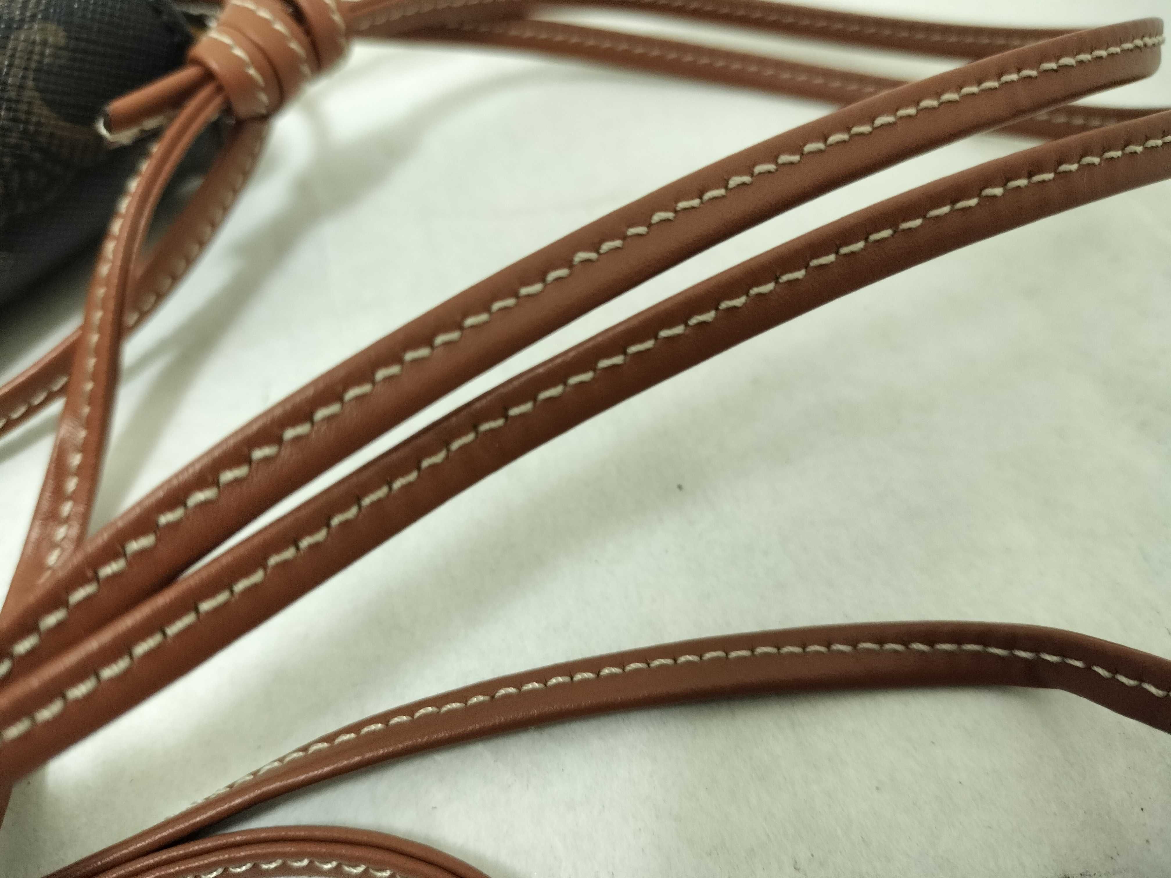 Triomphe Mini Triangle Shoulder Bag — view 4