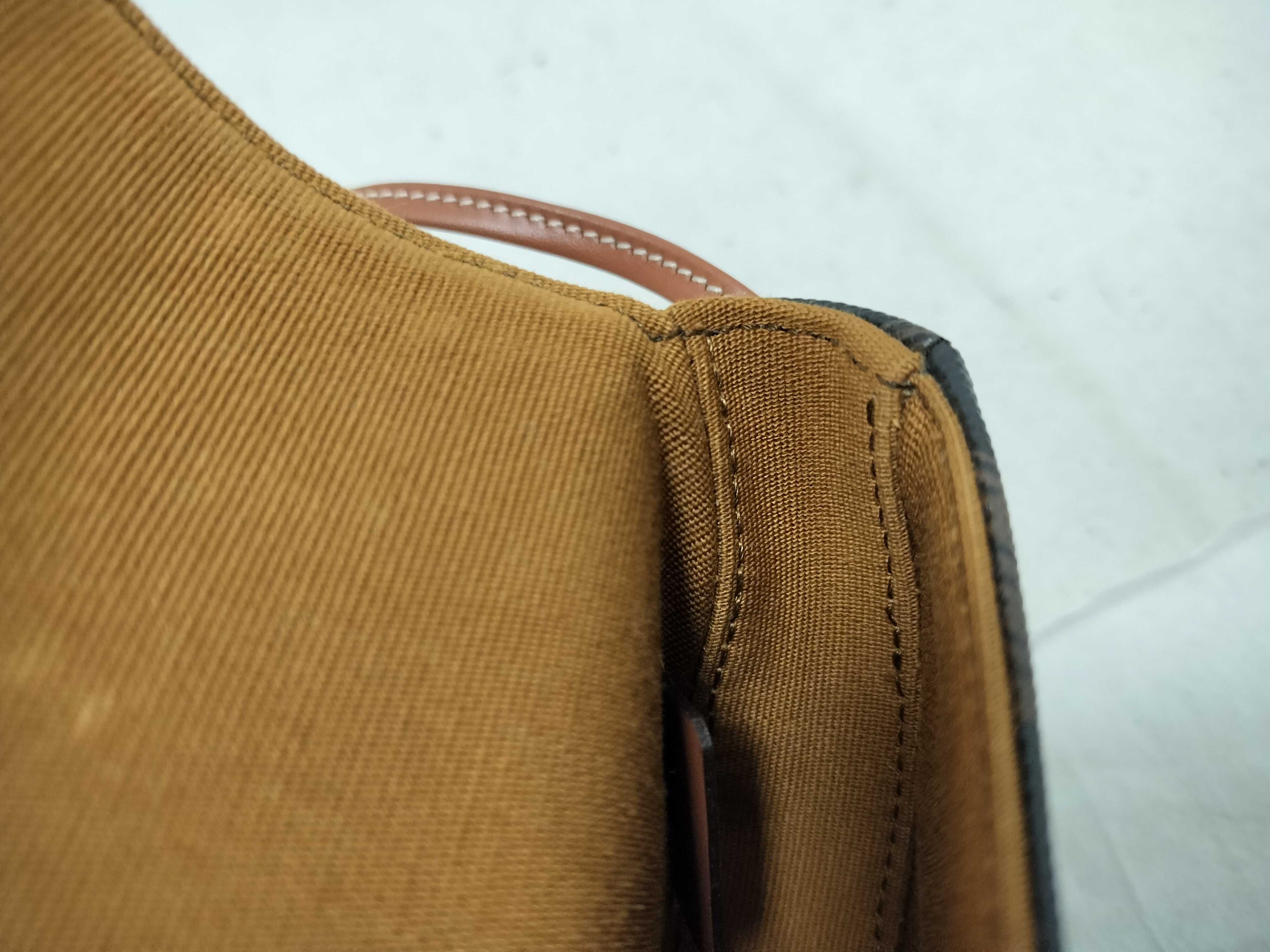 Triomphe Mini Triangle Shoulder Bag — view 9
