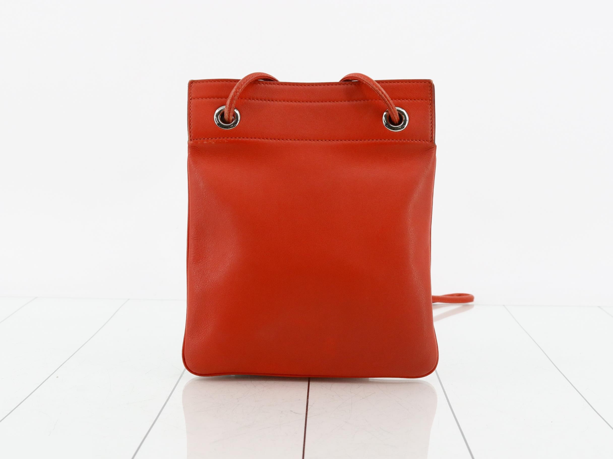 Aline Mini Veau Swift Rouge Coeur — view 2
