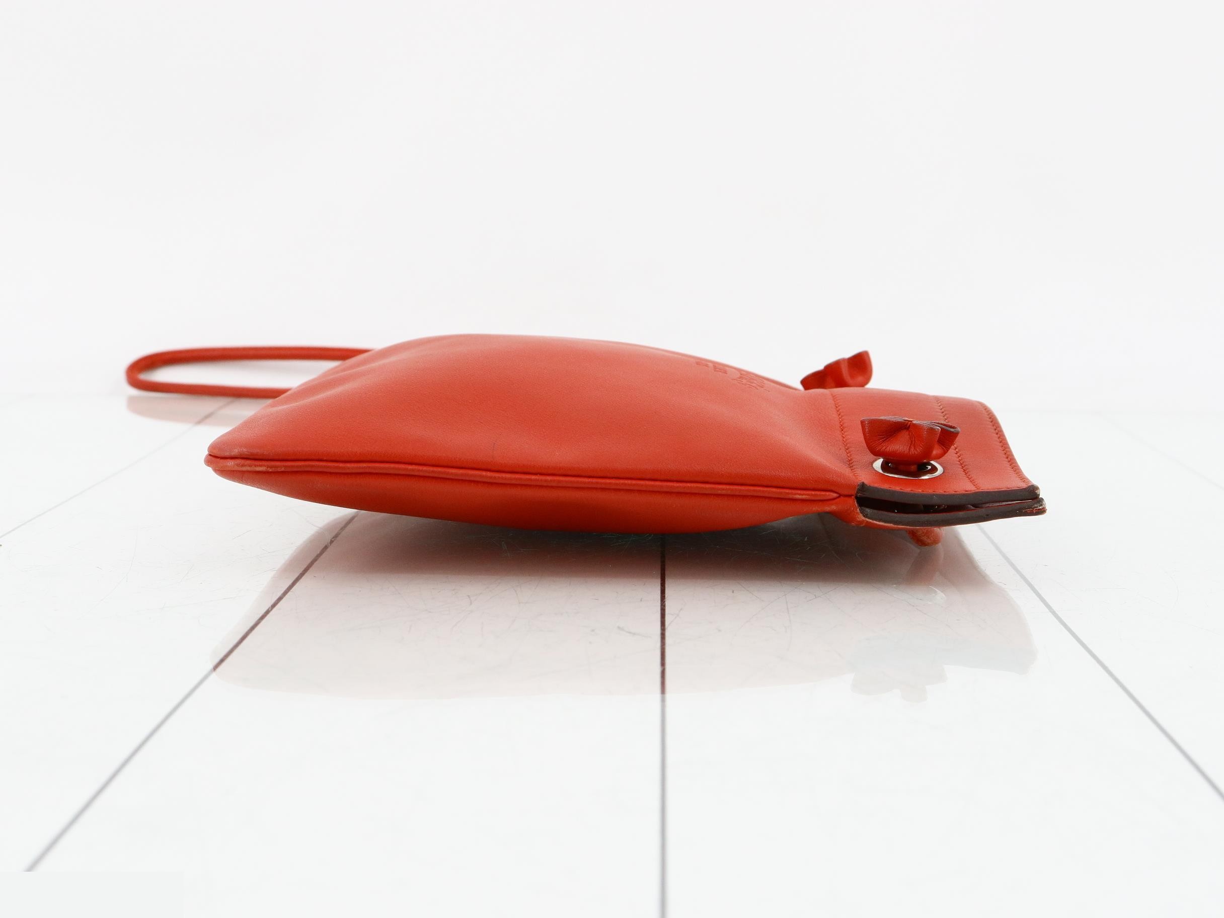 Aline Mini Veau Swift Rouge Coeur — view 3