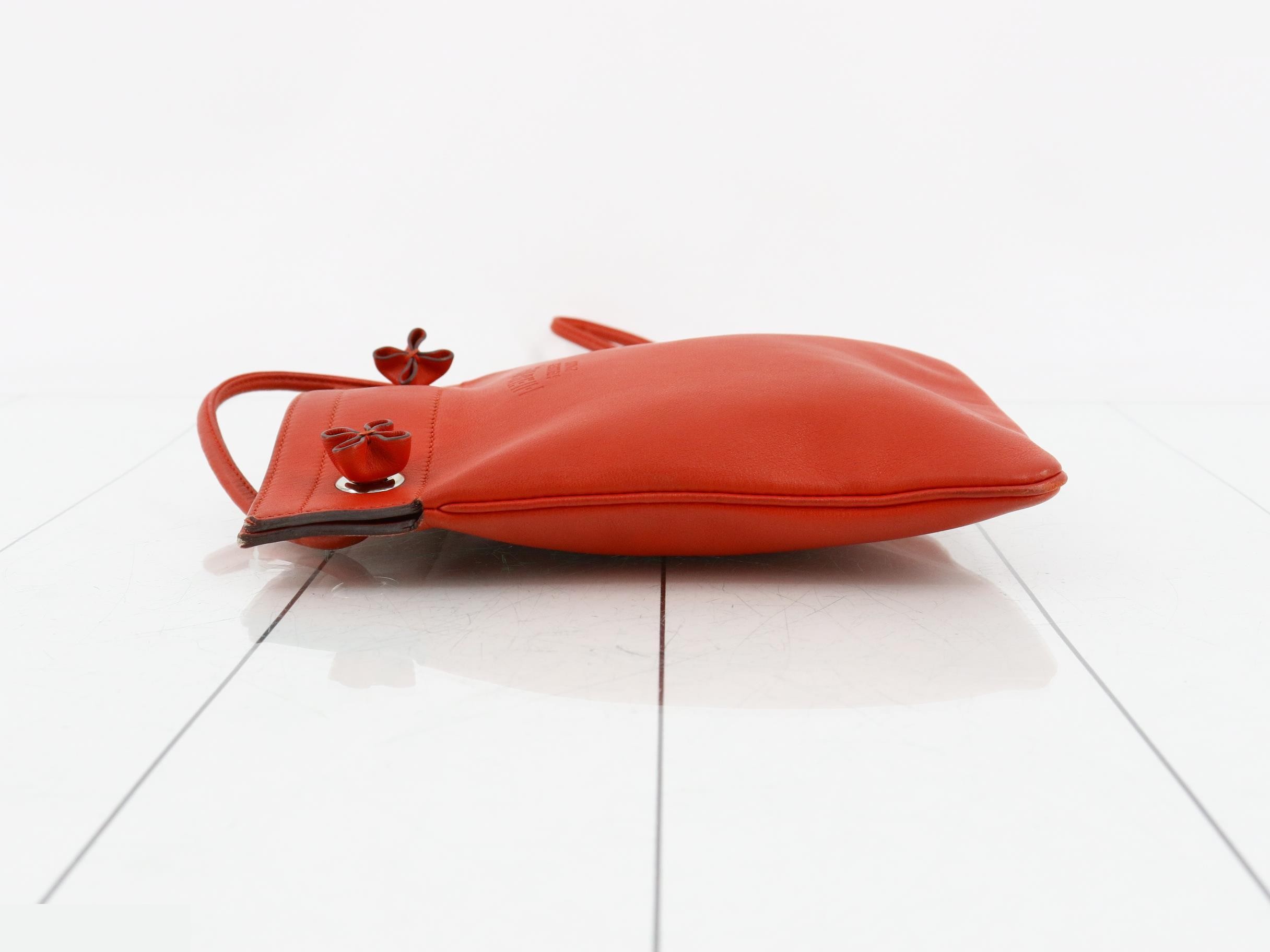 Aline Mini Veau Swift Rouge Coeur — view 4