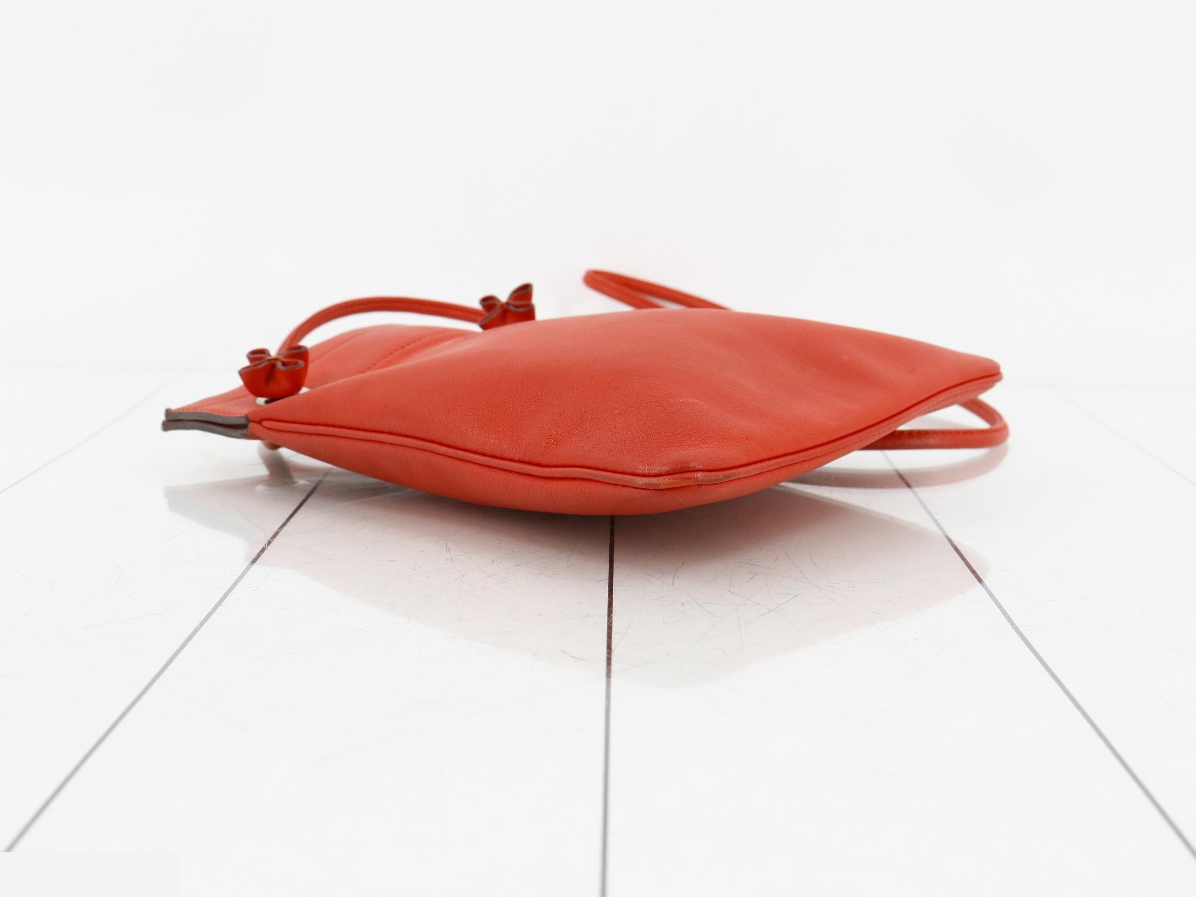 Aline Mini Veau Swift Rouge Coeur — view 5