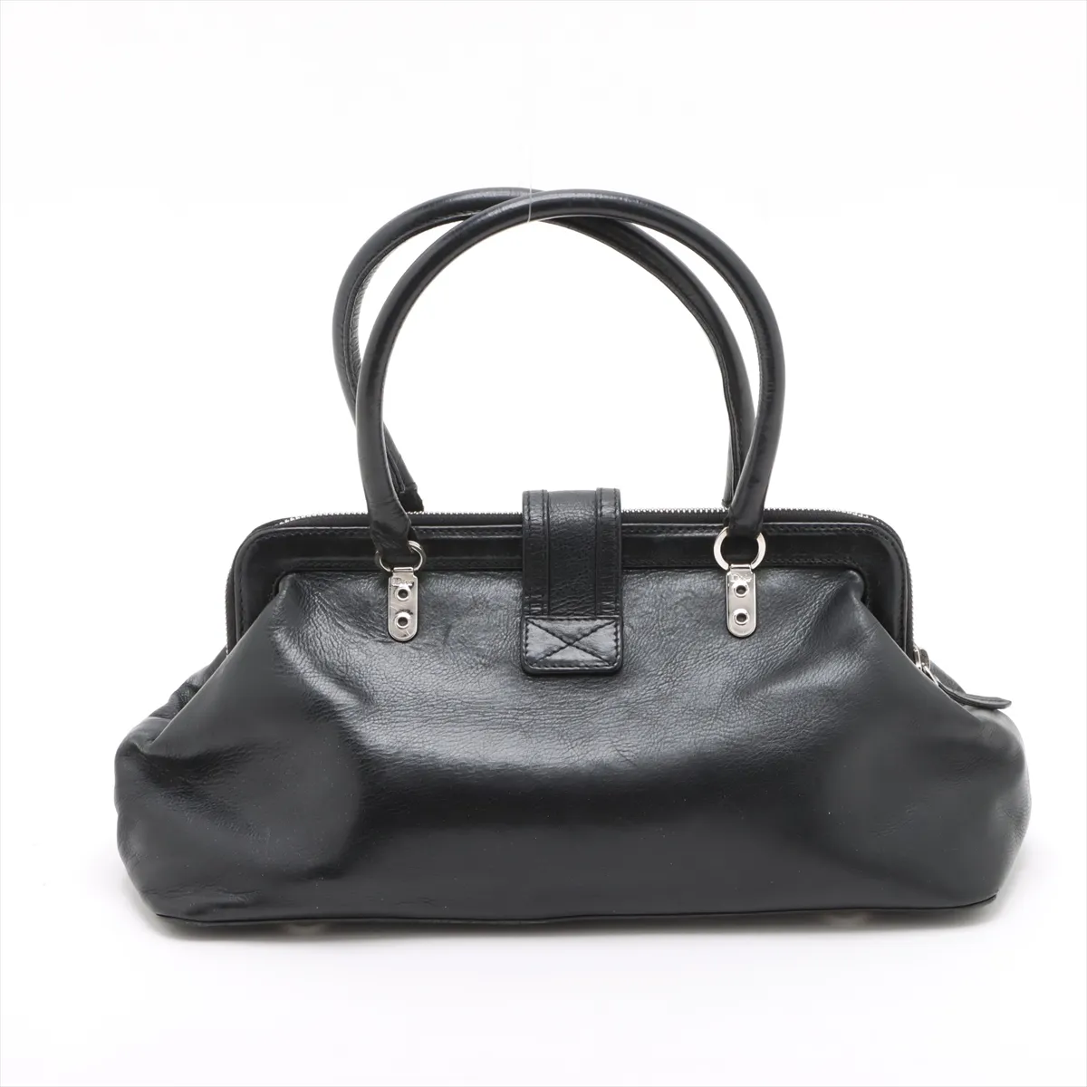 Leather Handbag Black — view 2