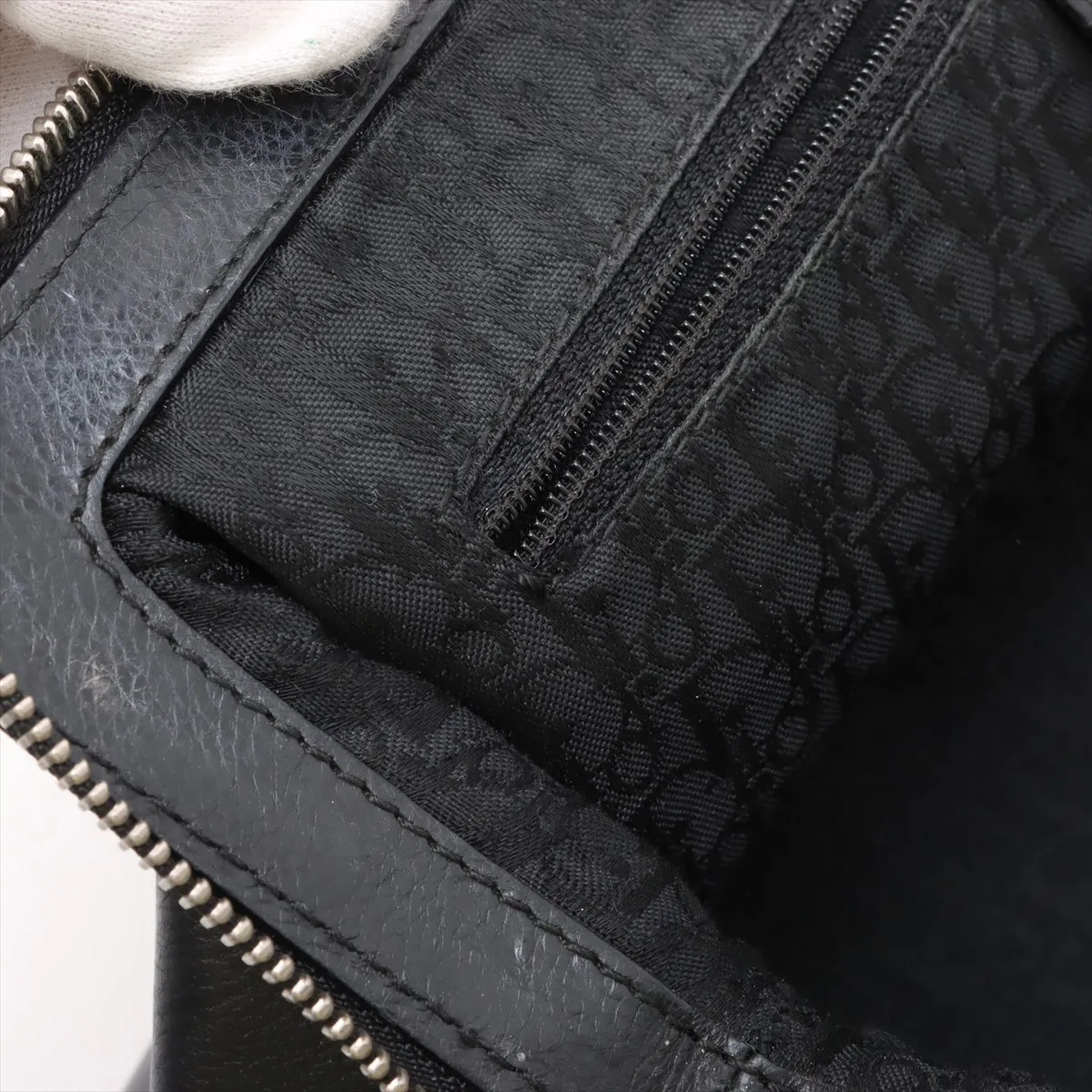 Leather Handbag Black — view 12