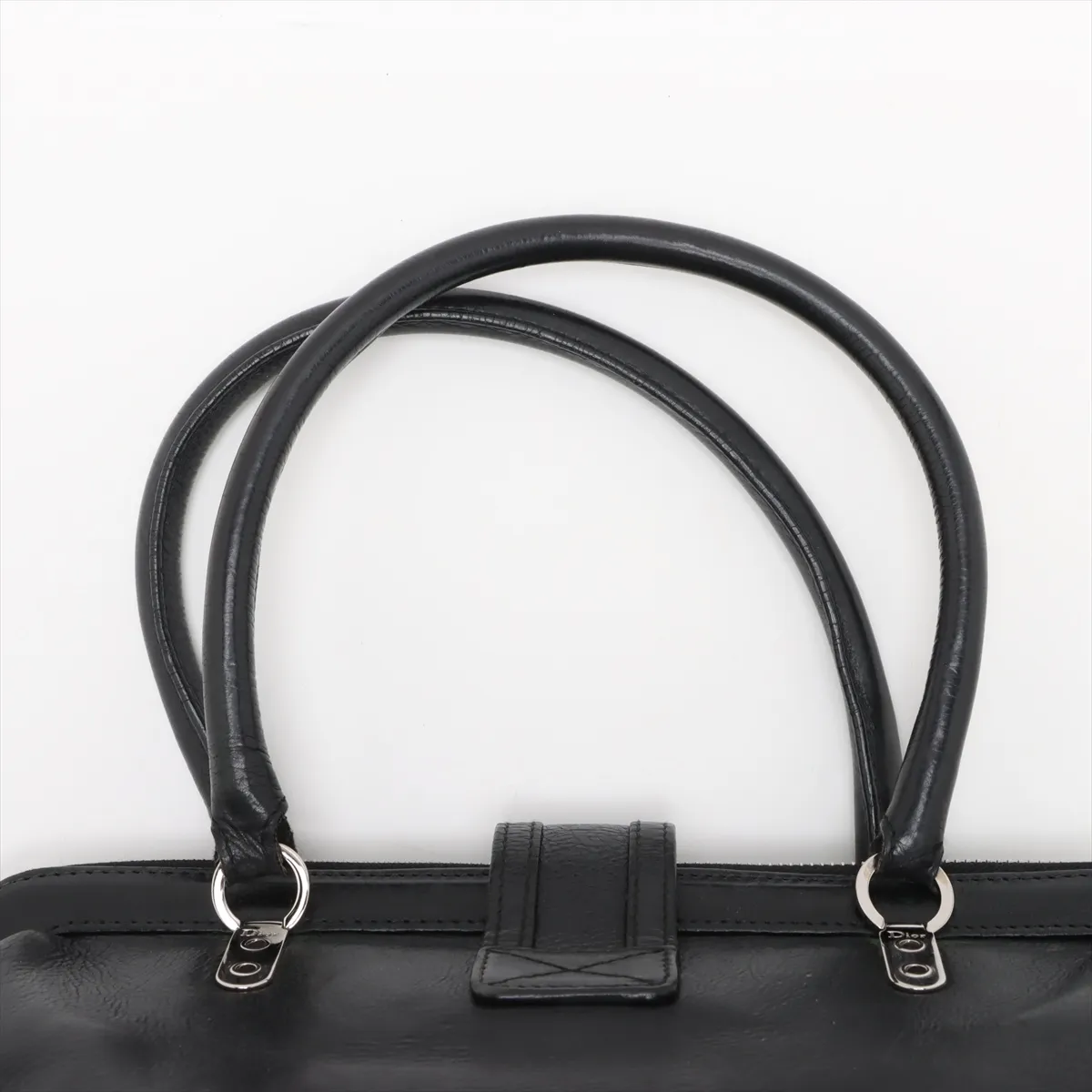 Leather Handbag Black — view 6