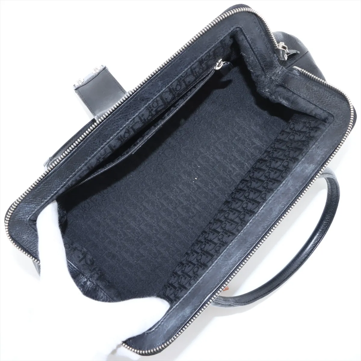 Leather Handbag Black — view 7