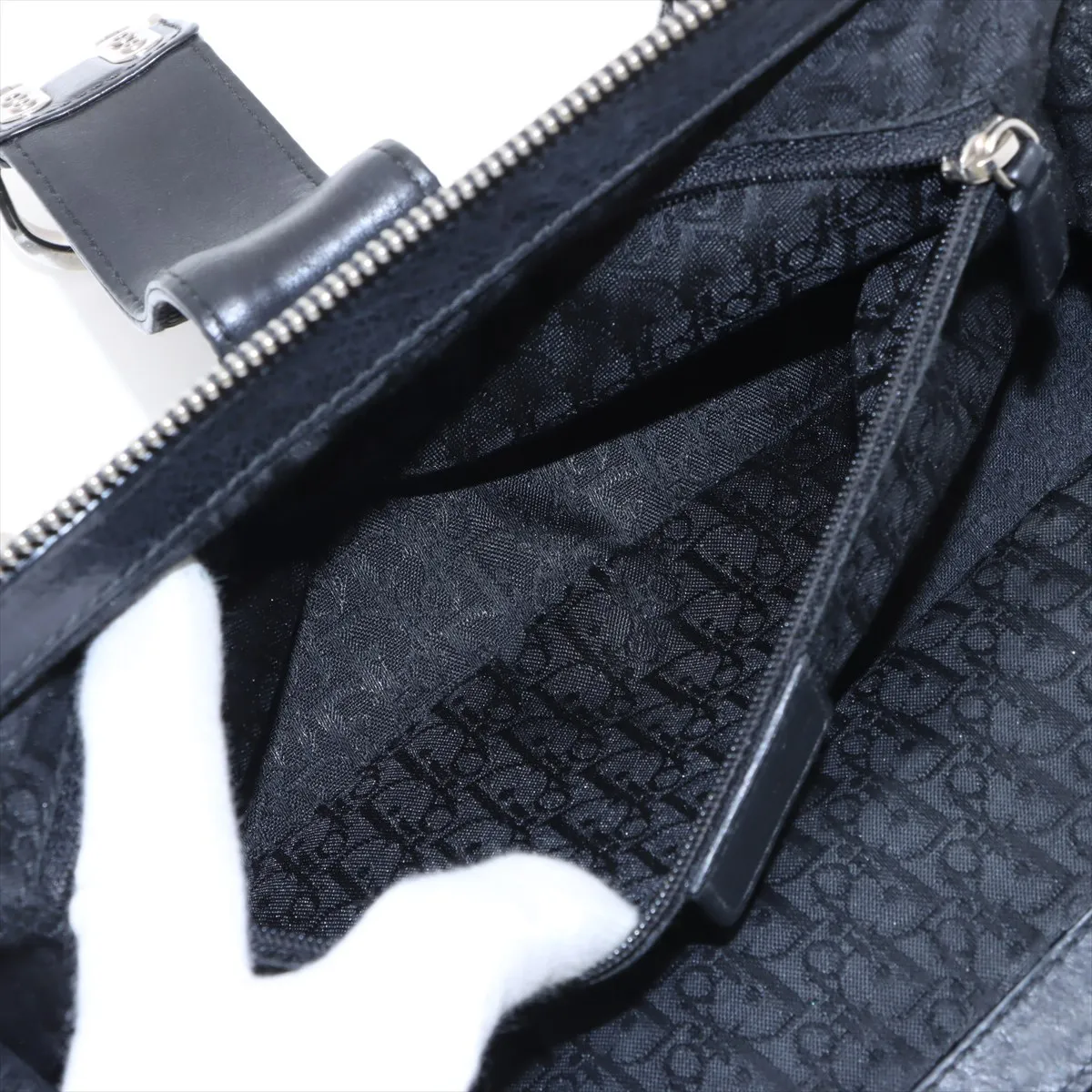 Leather Handbag Black — view 8