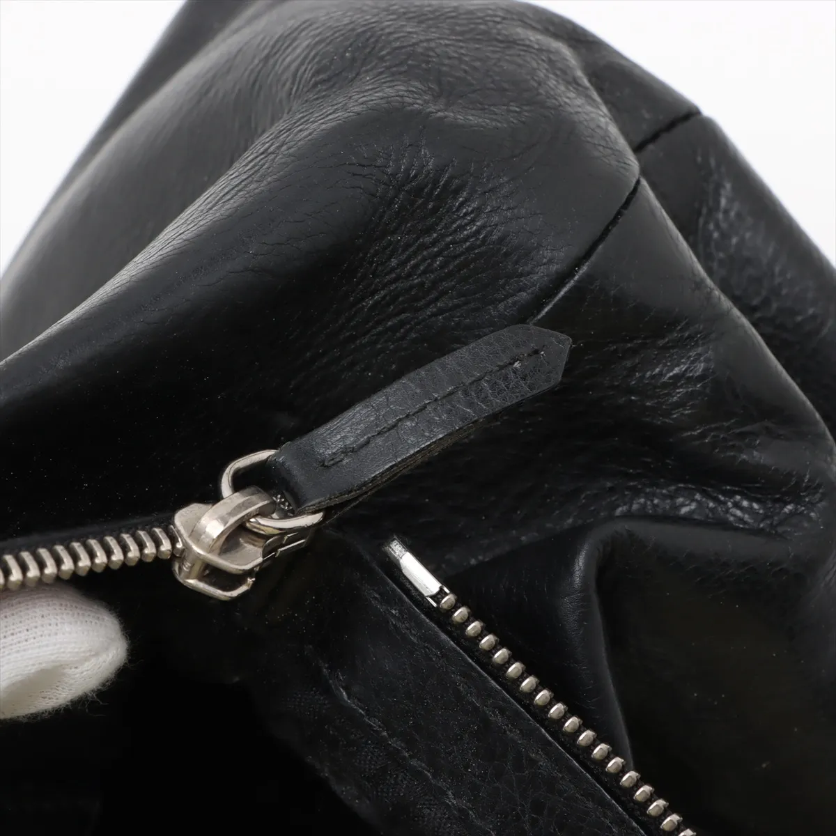Leather Handbag Black — view 10