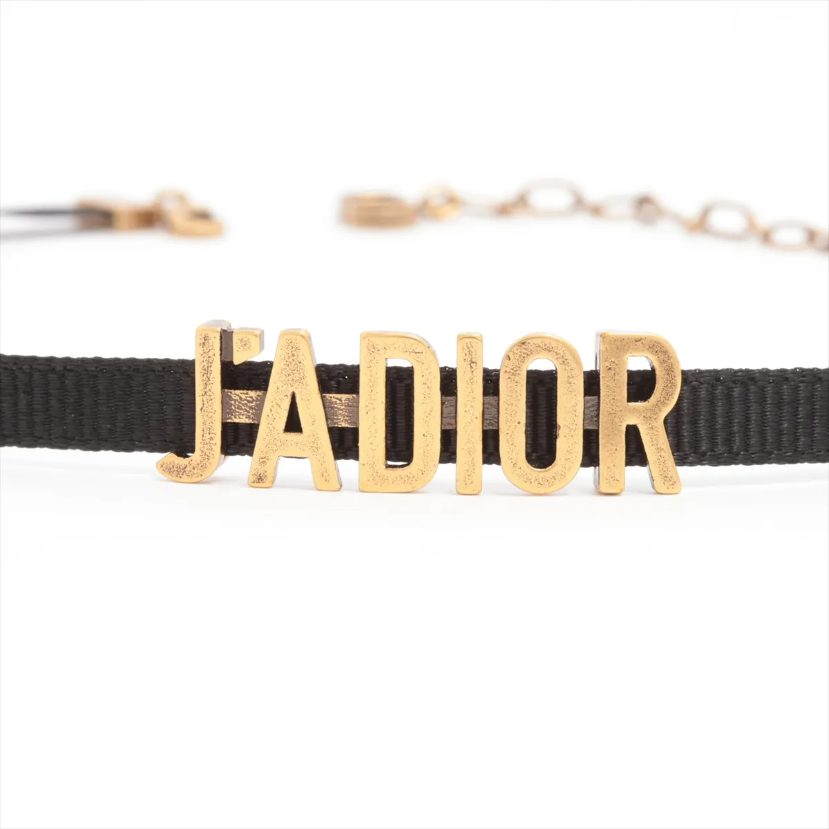 J'Adior Choker GP x Fabric Black x Gold Thread — view 2