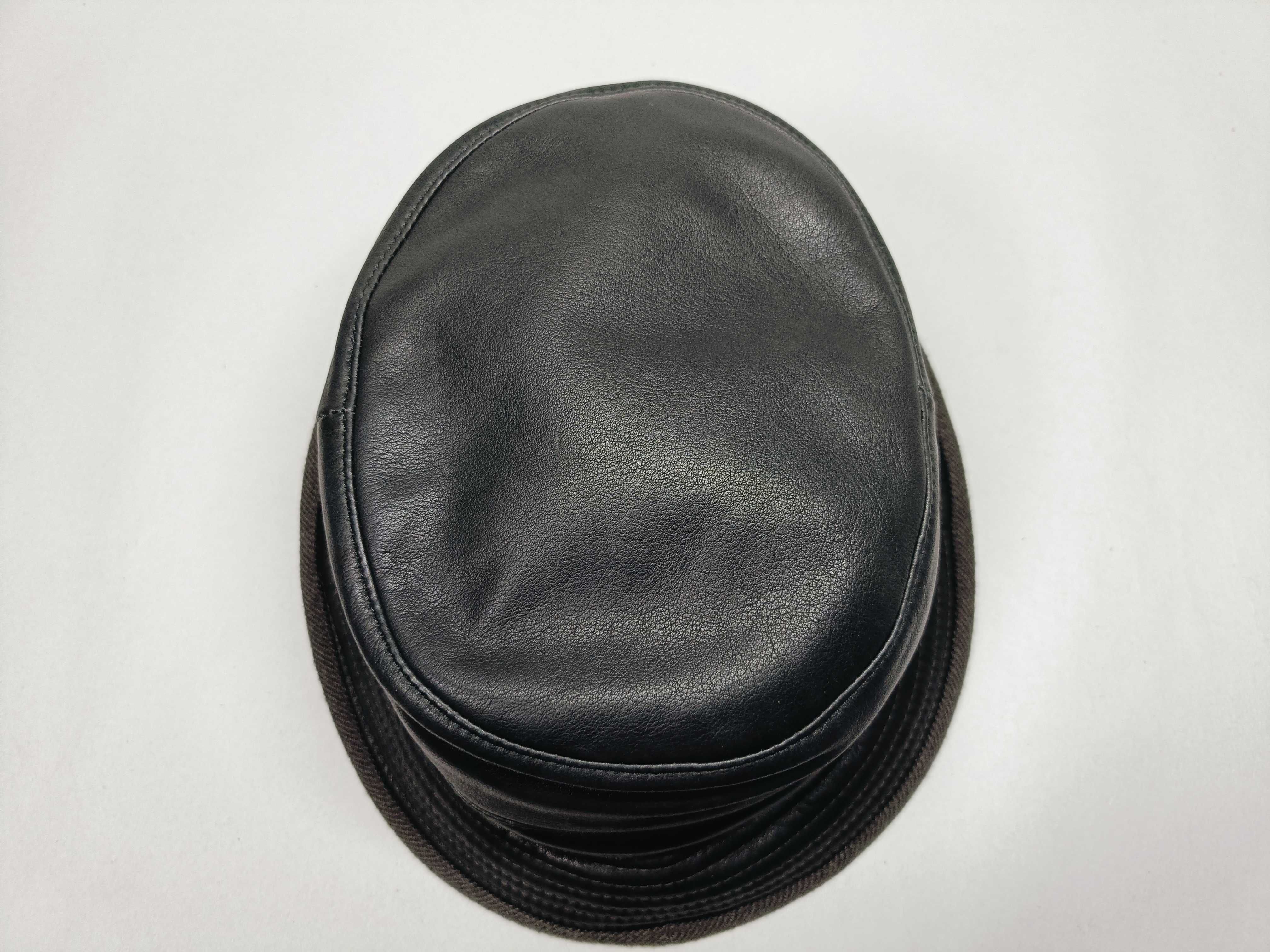 Leather x Cashmere Bucket Hat and other accessories — view 4
