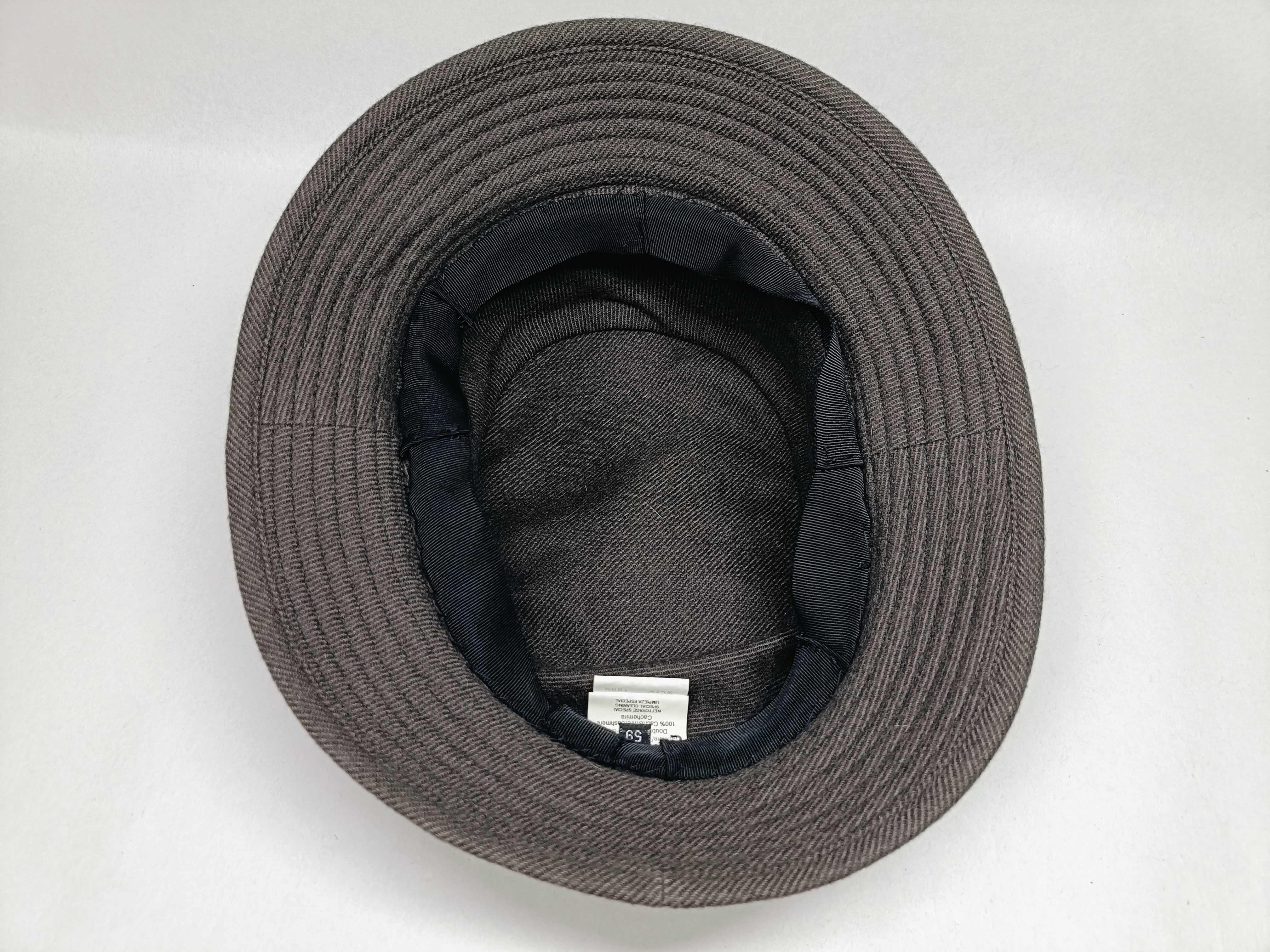 Leather x Cashmere Bucket Hat and other accessories — view 5