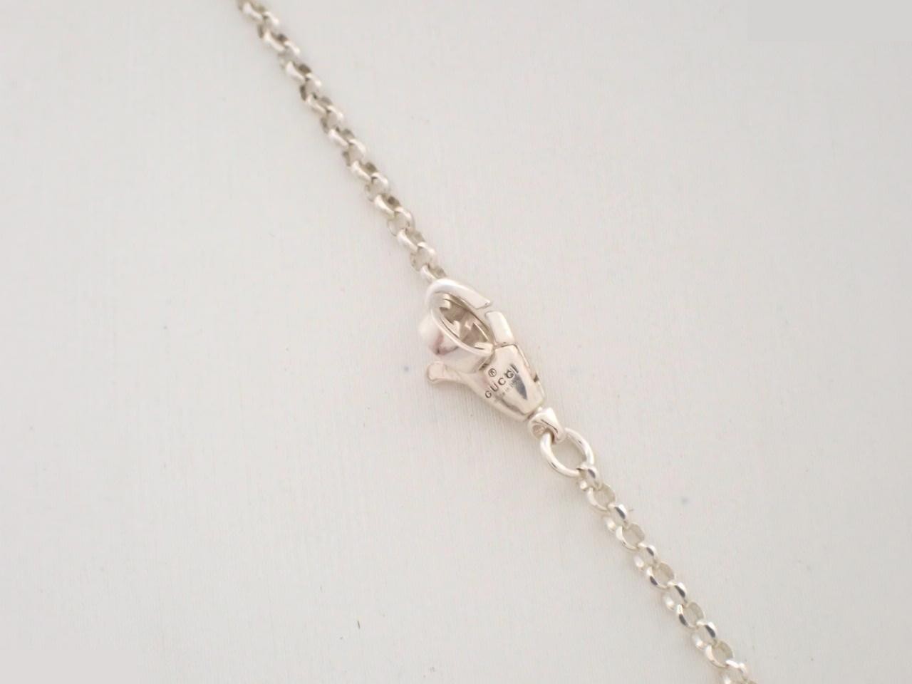 Double G Necklace, 925 Sterling Silver, 5.4g, Chain approx. 43cm — view 2