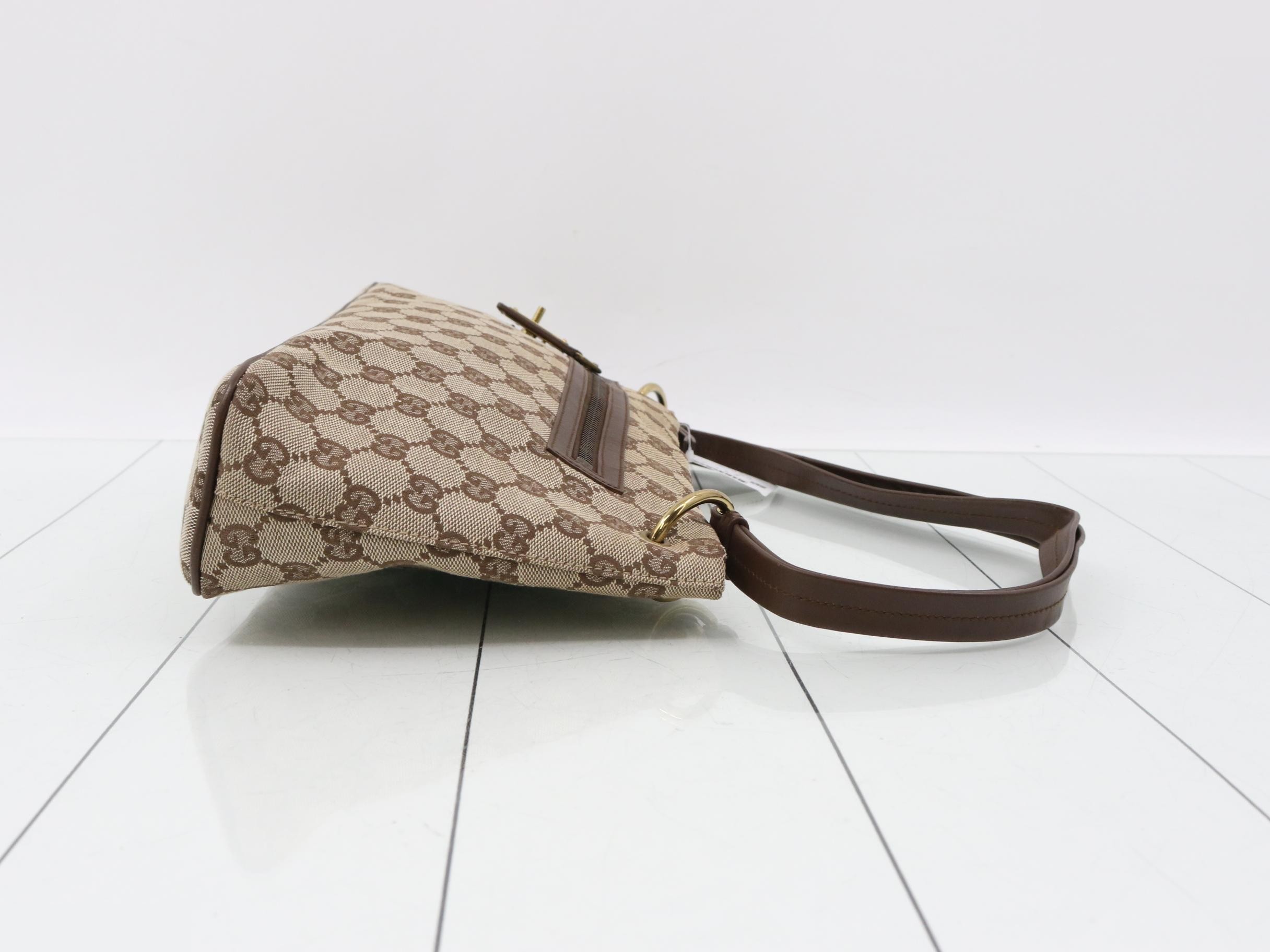 GG Canvas Handbag — view 3