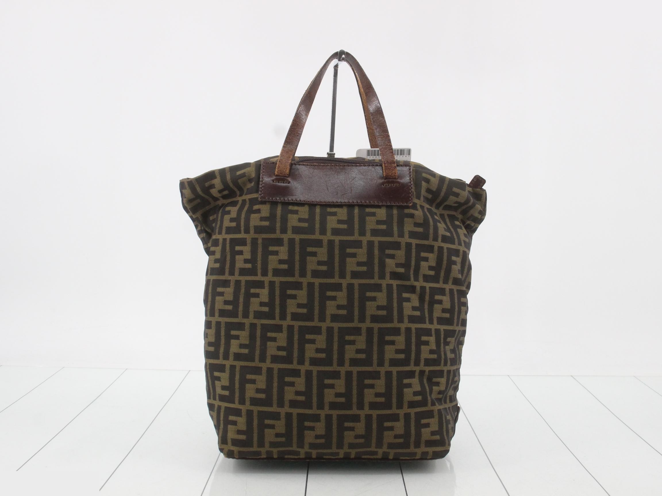 ZUCCA FF pattern tote bag, canvas — view 2