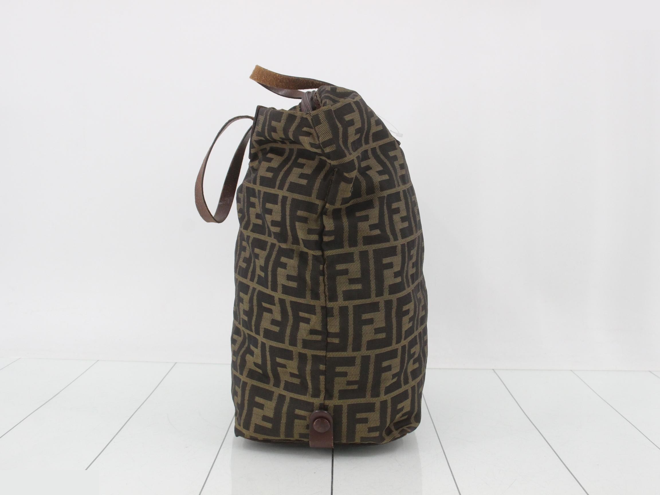 ZUCCA FF pattern tote bag, canvas — view 4