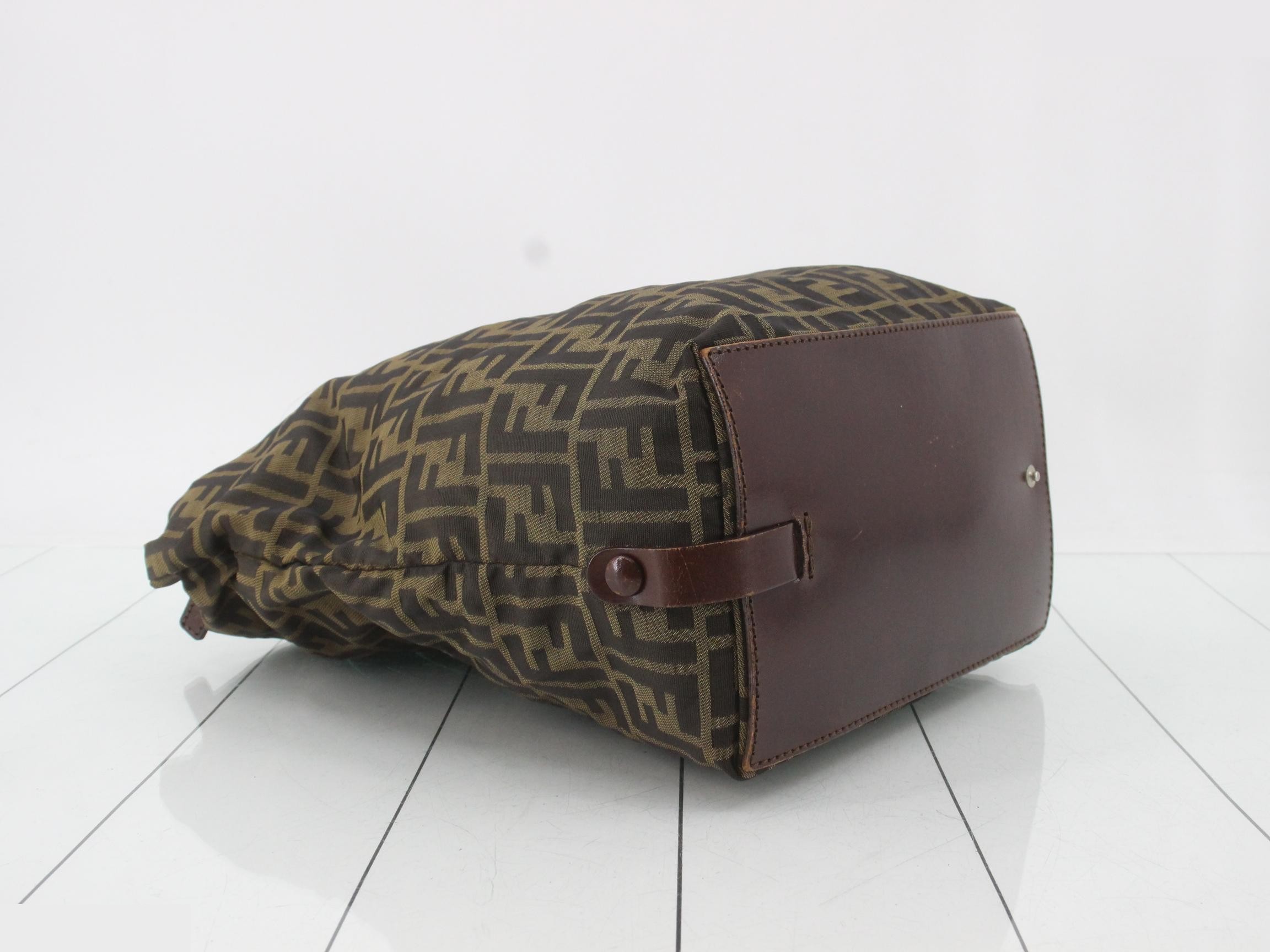 ZUCCA FF pattern tote bag, canvas — view 5